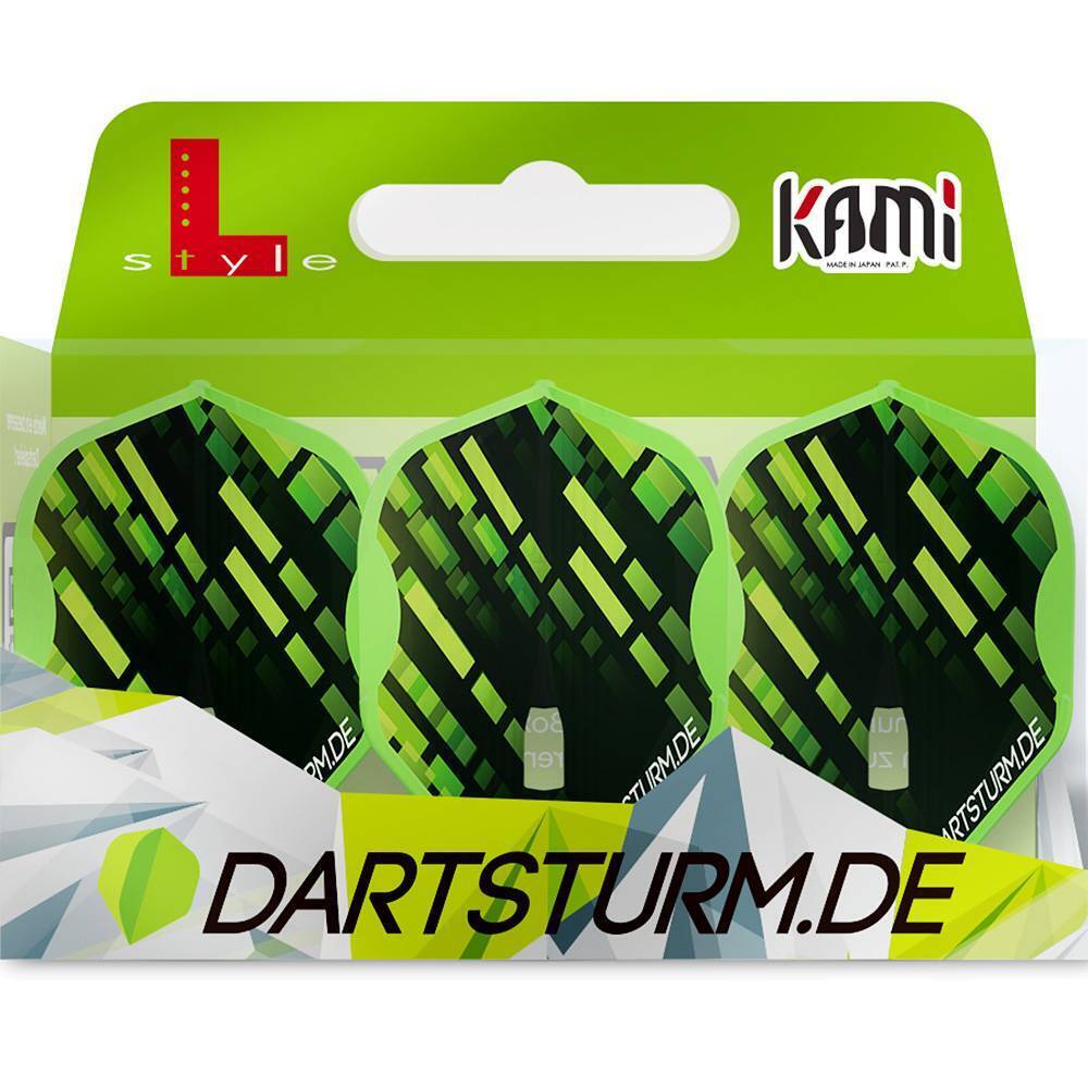 L-Style-Champagne-Flight-Kami-DartSturm-de-Legacy-Standard-Grun-Verpackung L-Style - Champagne Flight Kami - DartSturm Legacy - Standard