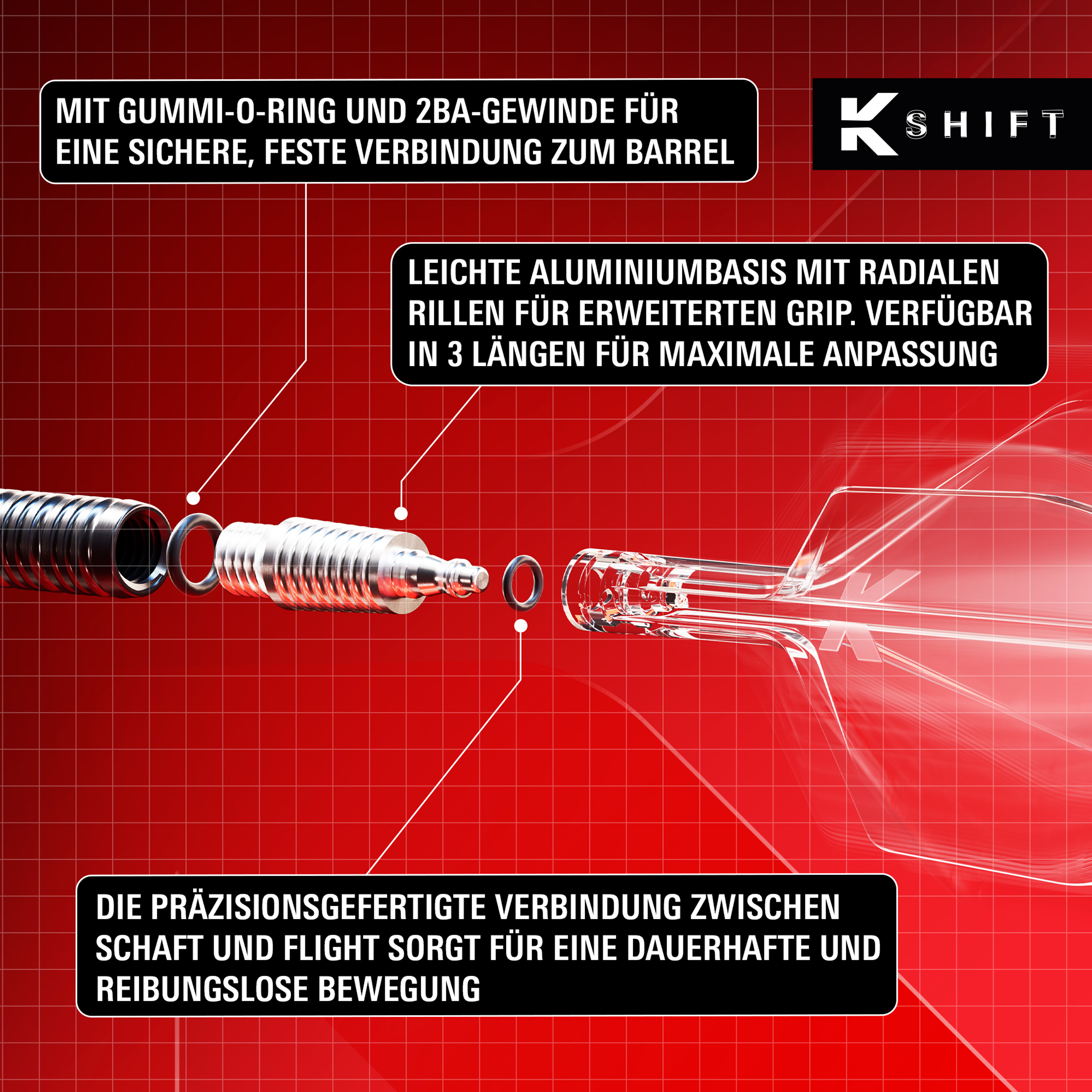 Target - K-Shift Flightsystem Weiß - No2