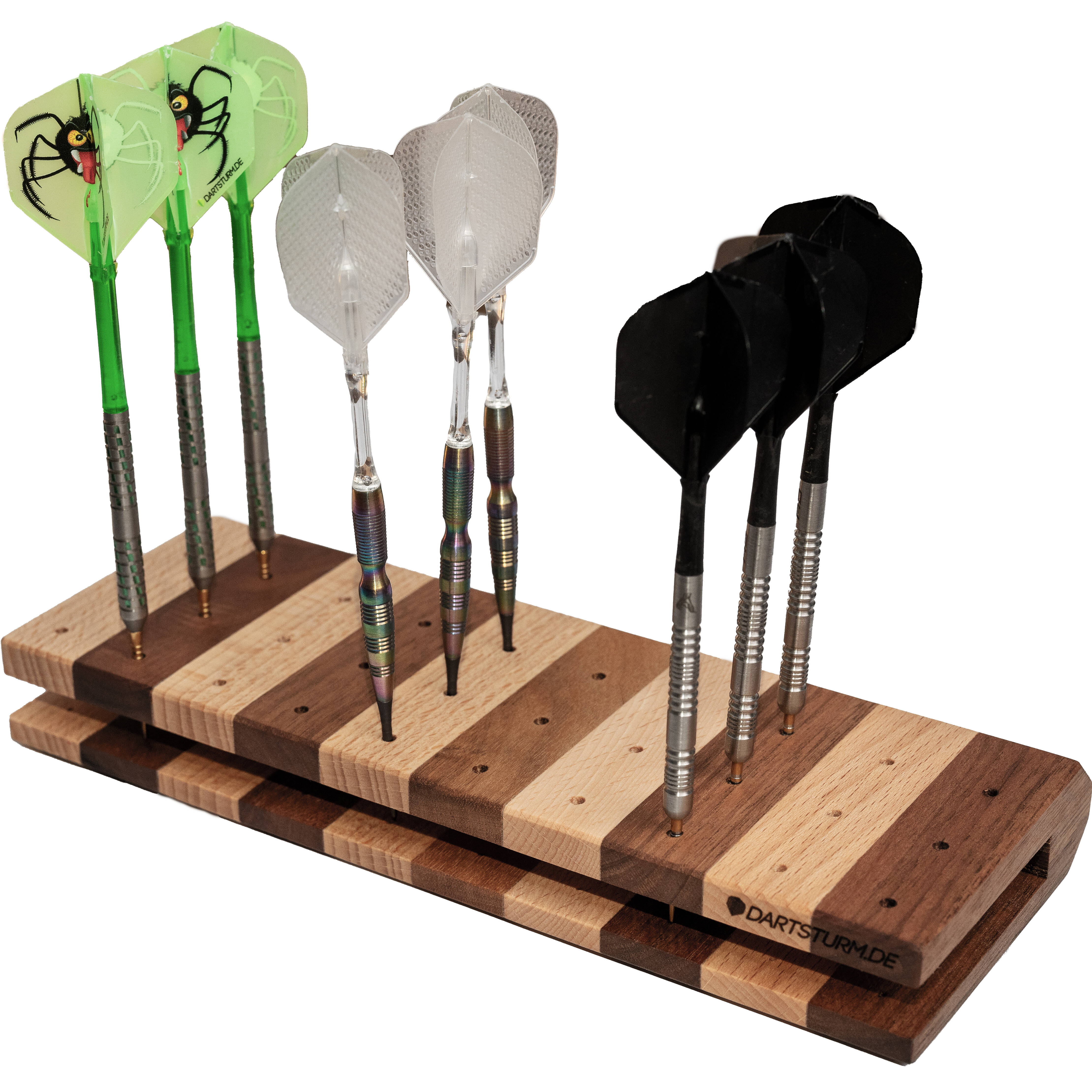 DartSturm-de-Book-Dartstander-10-Fach-mit-Darts DartSturm - Book Dartständer - 30-Fach