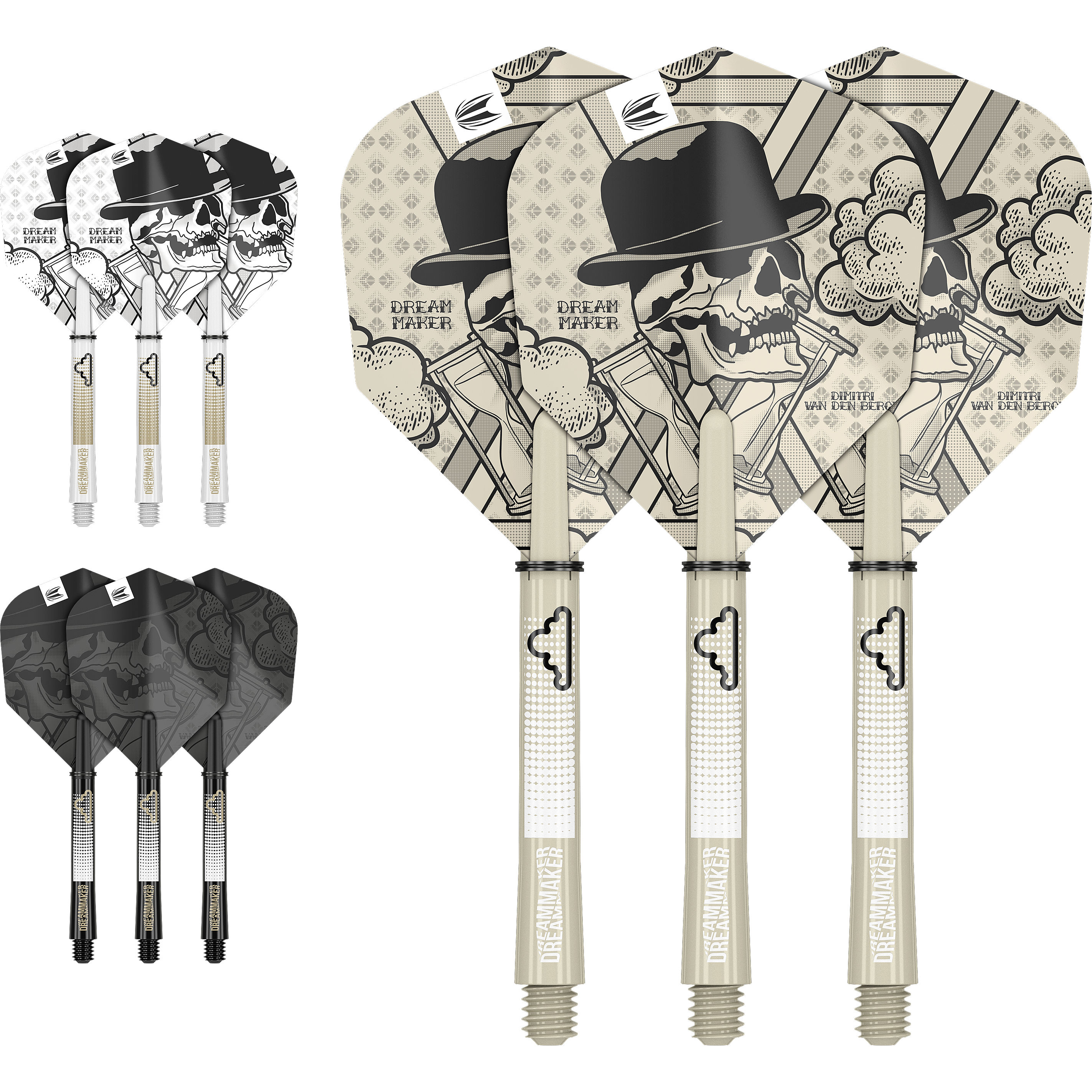 Target - Dimitri van den Bergh Ink Flight & Shaft Kit Target - Dimitri van den Bergh Ink Flight & Shaft Kit