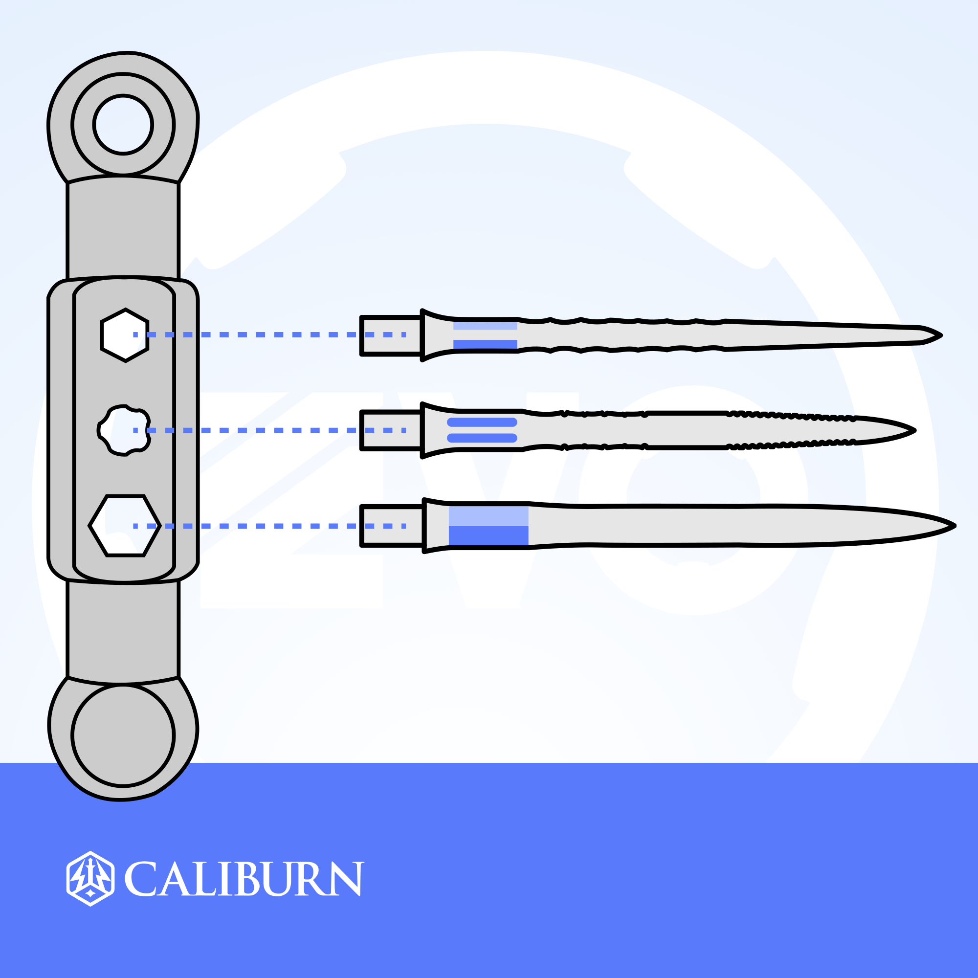 Caliburn - EVO Wechselspitzen Tool Caliburn - EVO Wechselspitzen Tool