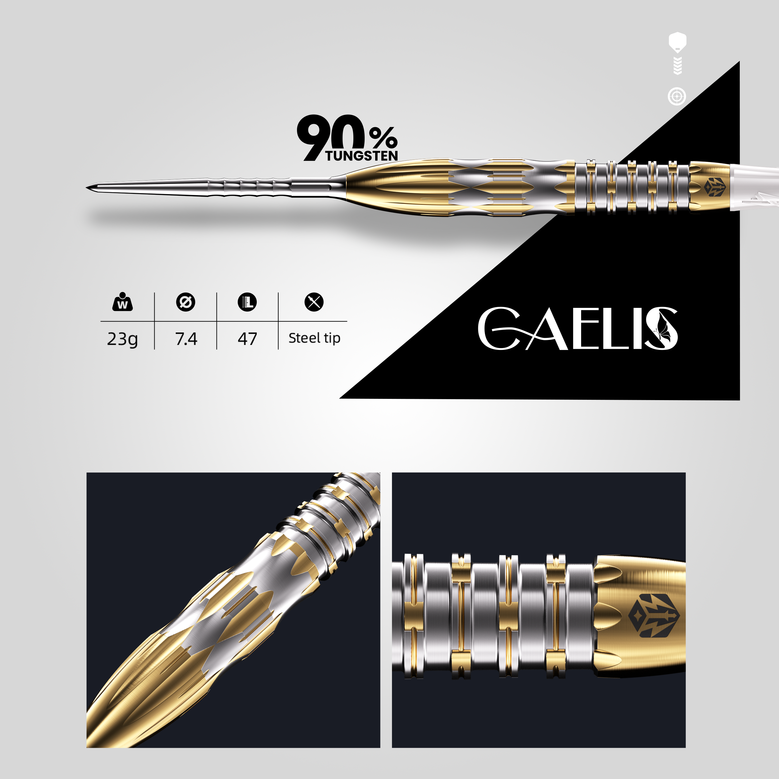 Caliburn - EVO Caelis - Steeldart Caliburn - EVO Caelis - Steeldart