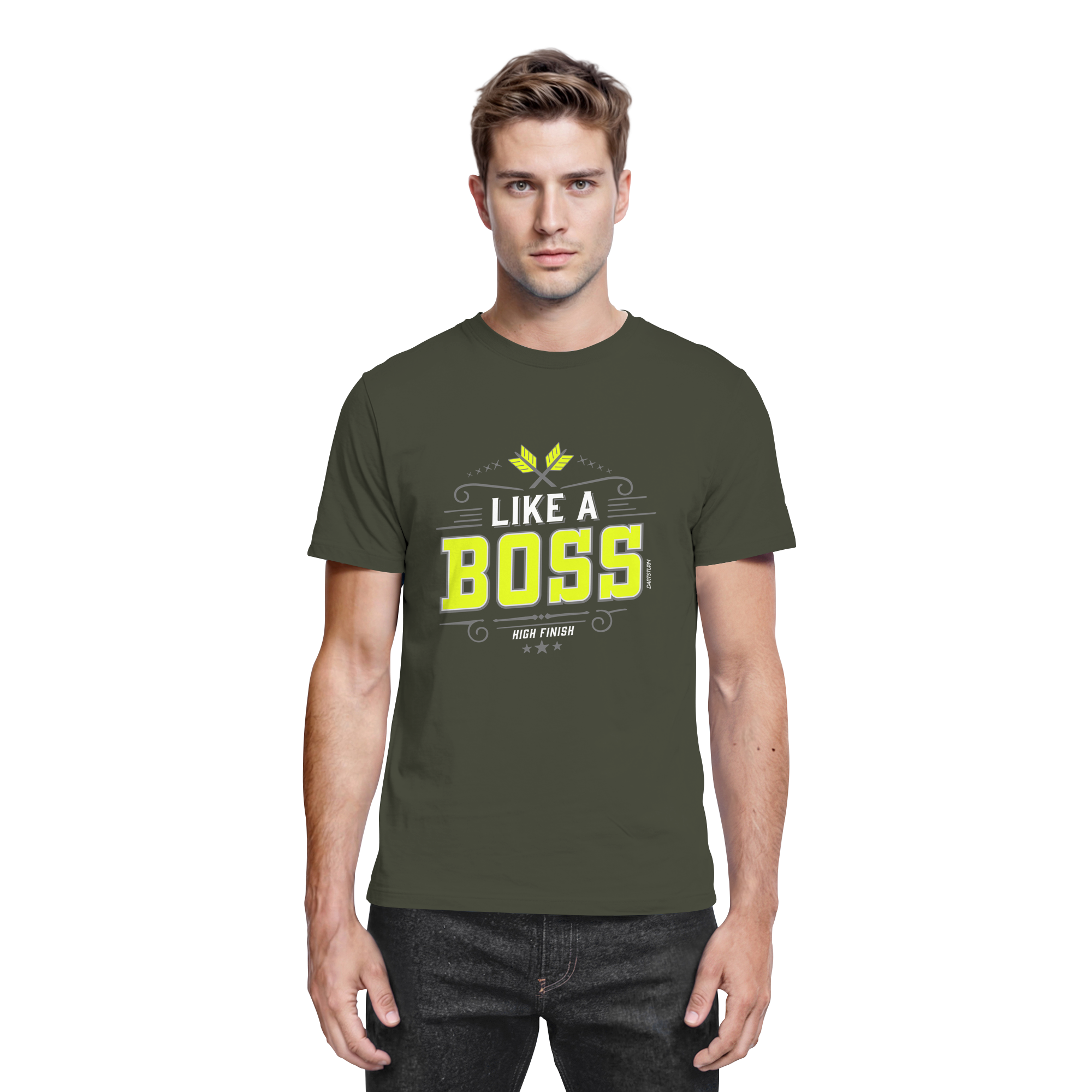 DartSturm - Like a Boss Yellow - Premium Shirt DartSturm - Like a Boss Yellow - Premium Shirt