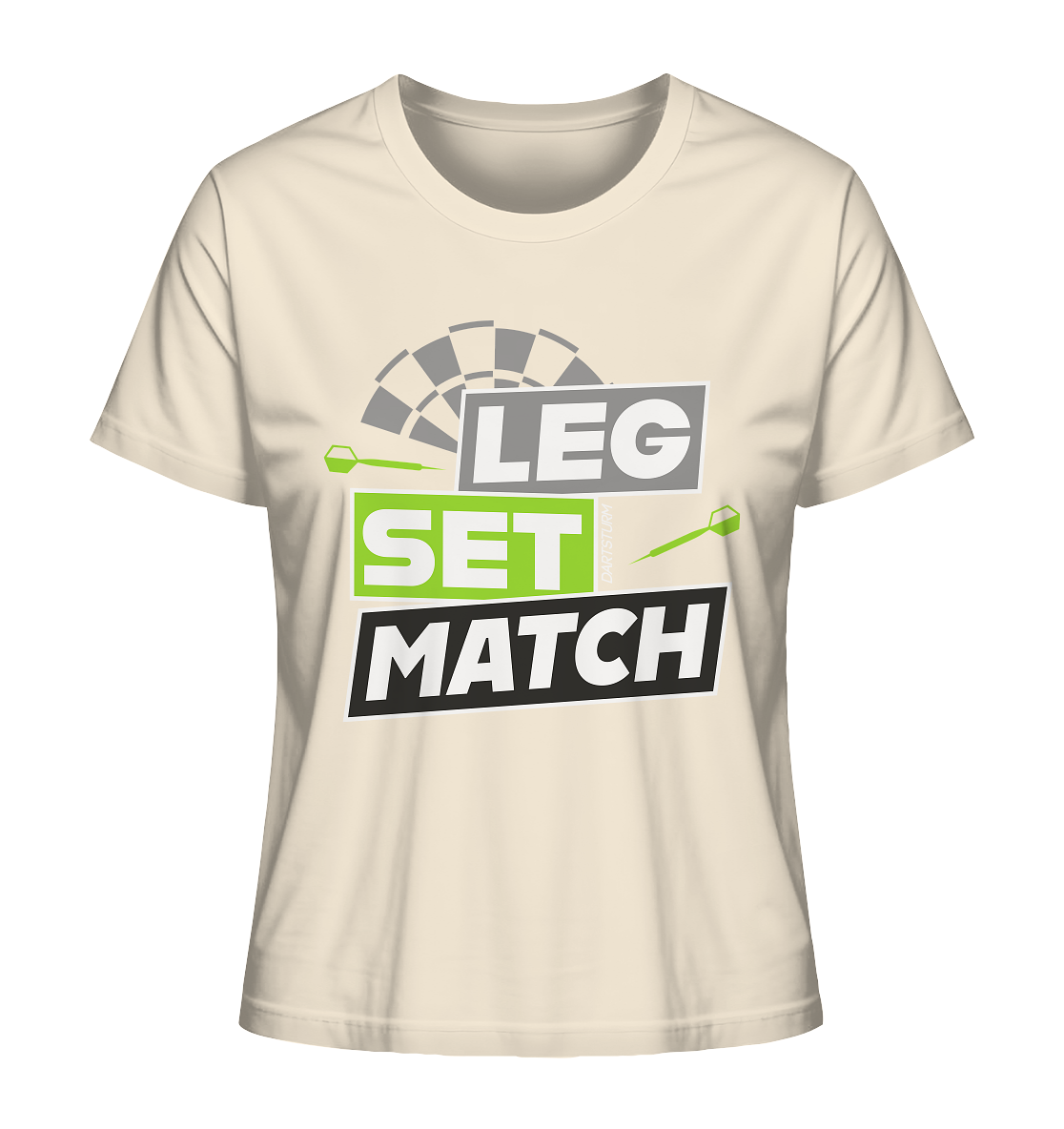 DartSturm - Leg Set Match - Ladies Organic Shirt DartSturm - Leg Set Match - Ladies Organic Shirt