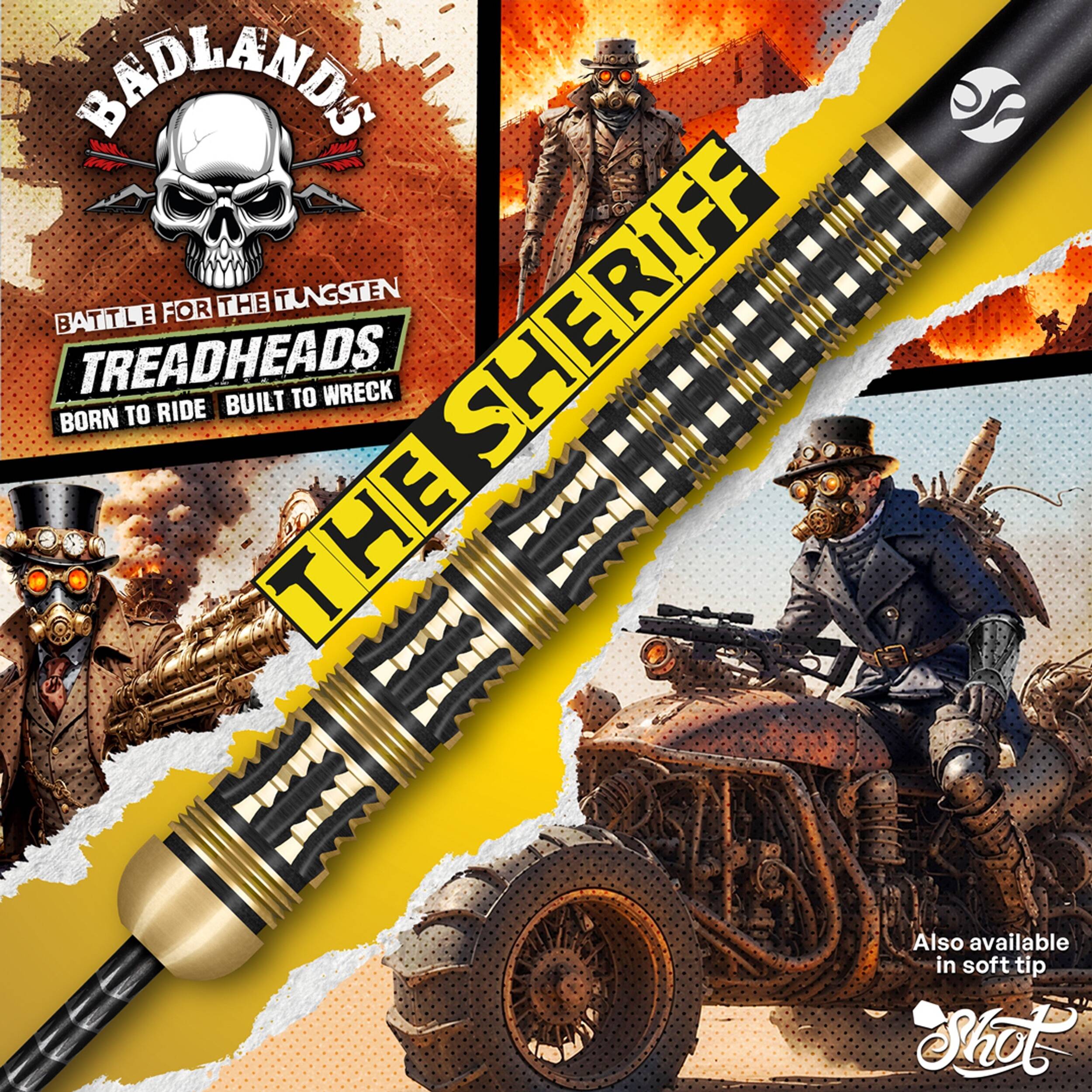 Shot - Badlands The Sheriff - Steeldart