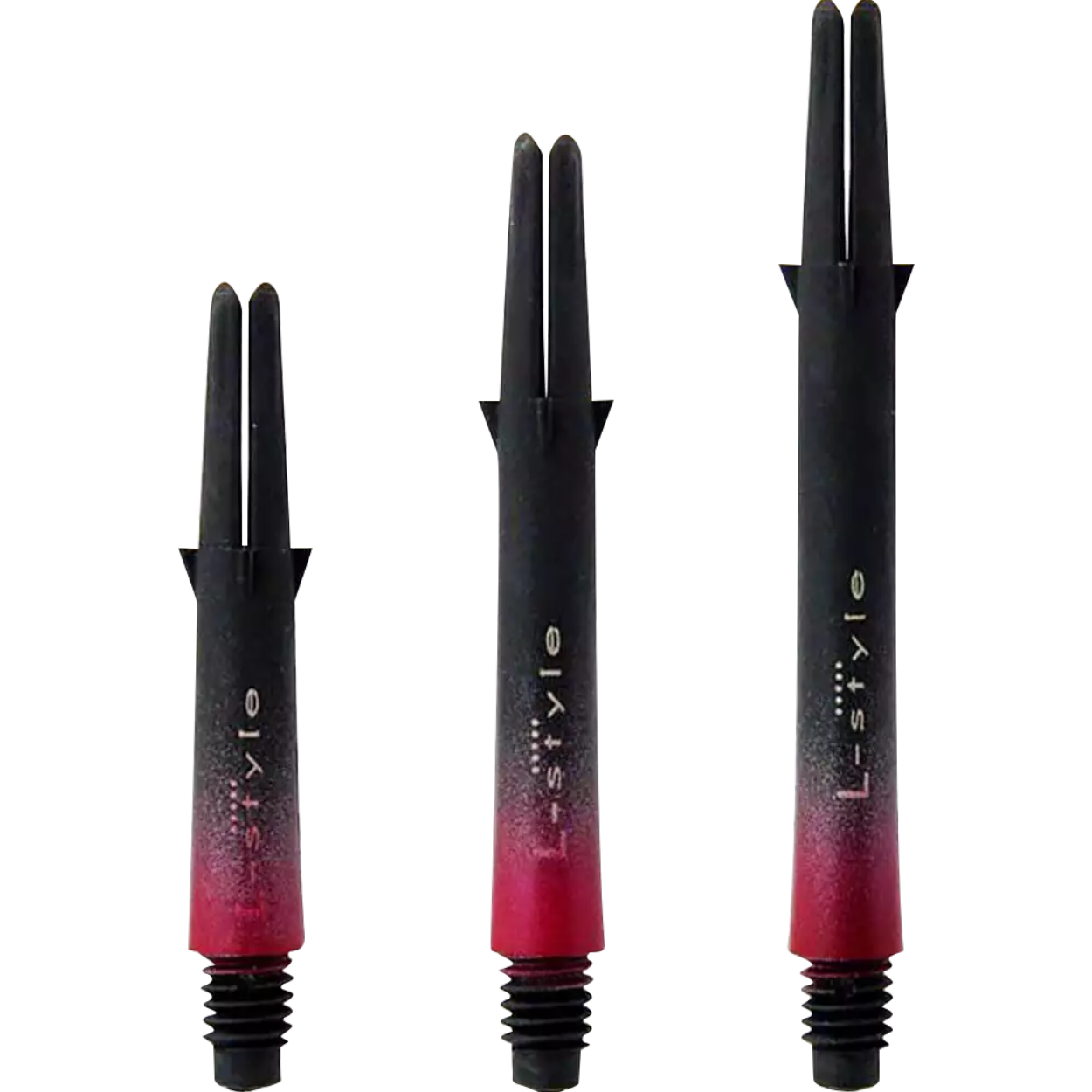 L-Style - Carbon L-Shaft Lock Straight TwoTone - Rot L-Style - Carbon L-Shaft Lock Straight TwoTone - Rot