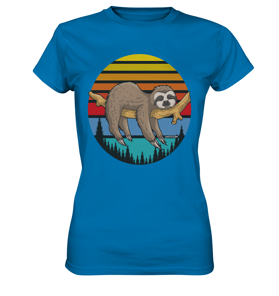 DartSturm - Lazy Sloth - Ladies Premium Shirt DartSturm - Lazy Sloth - Ladies Premium Shirt