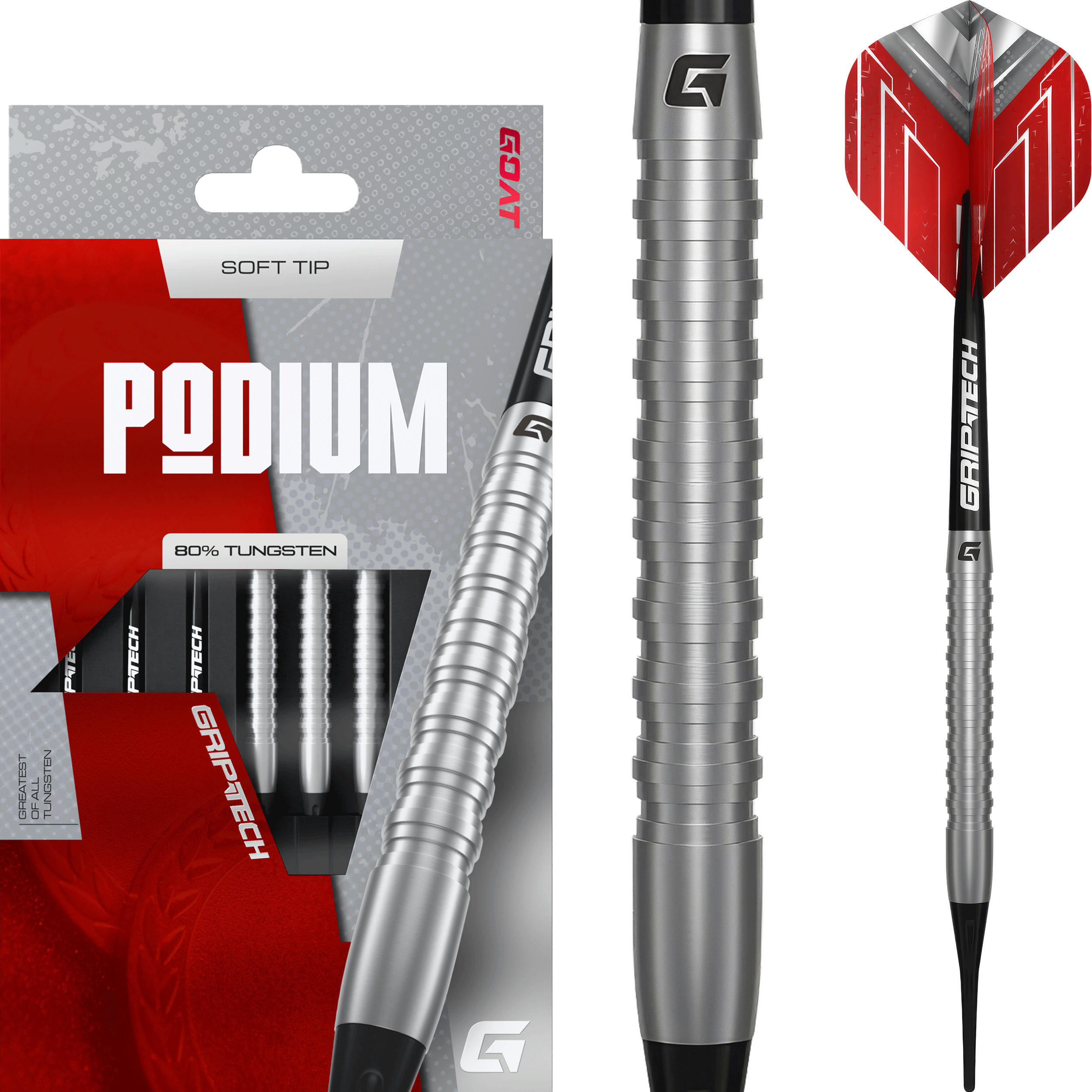 GOAT - Podium Silver 80% - Softdart