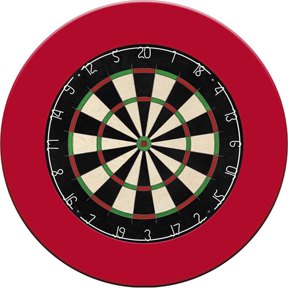 DartSturm-de-Dartboard-Surround-Rot-mit-Dartboard DartSturm - Dartboard Surround
