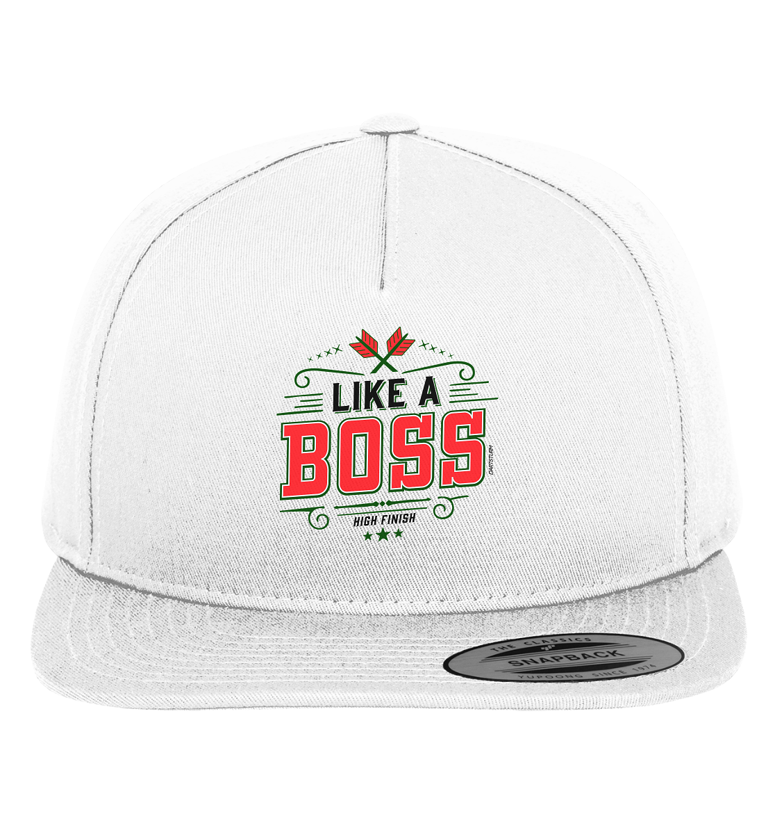 DartSturm - Like a Boss Red - Premium Snapback