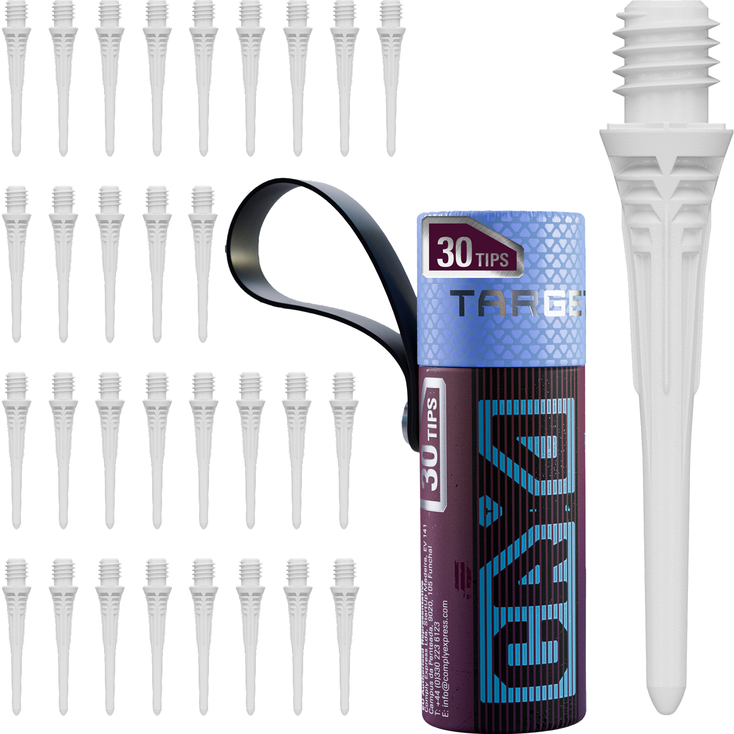 Target - Cryo Softdartspitzen - 30er Pack
