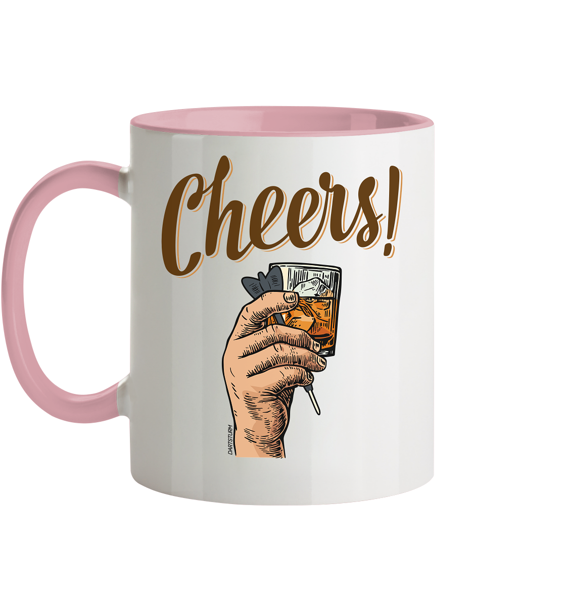 DartSturm - Cheers - Tasse zweifarbig DartSturm - Cheers - Tasse zweifarbig