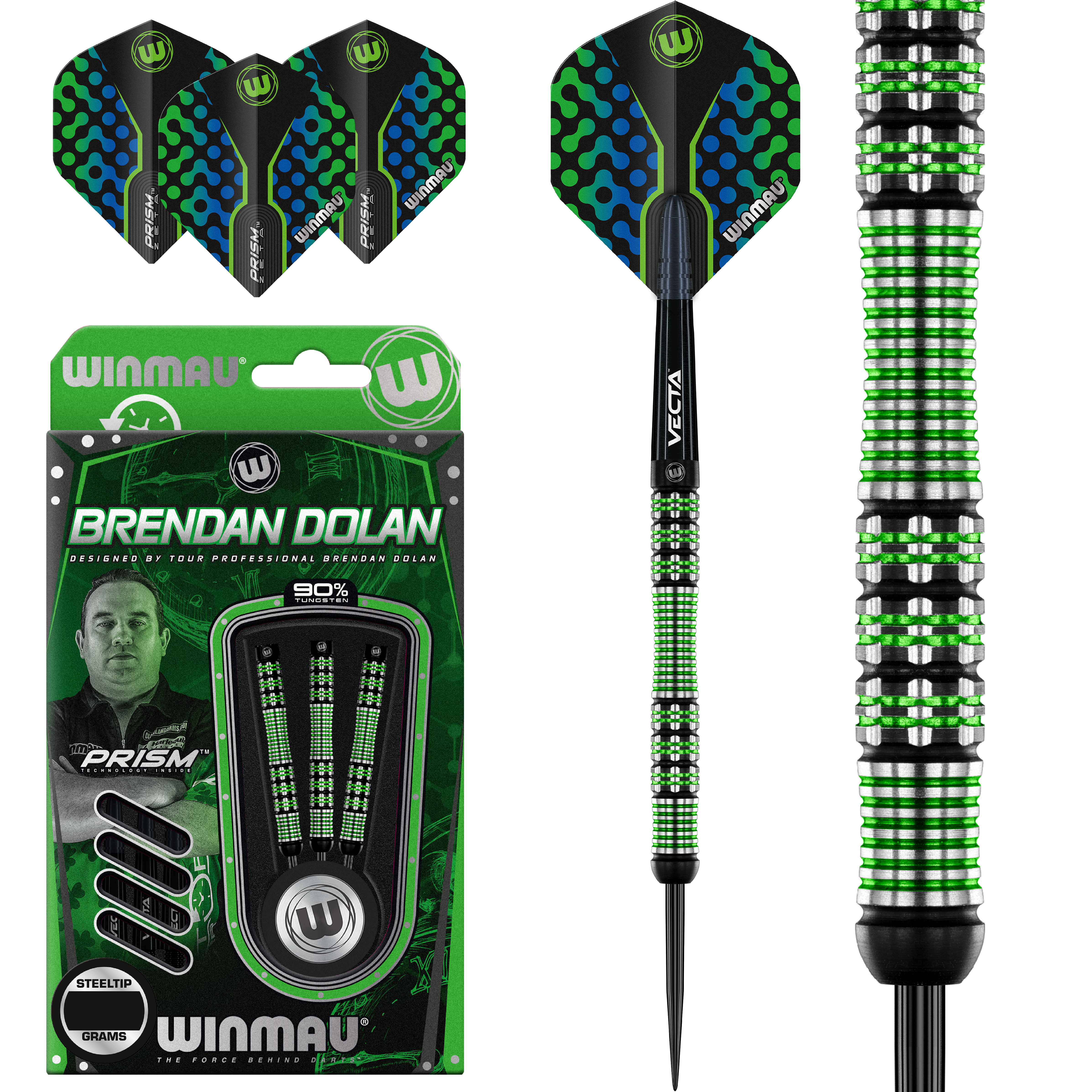 Winmau - Brendan Dolan 2024 - Steeldart Winmau - Brendan Dolan 2024 - Steeldart