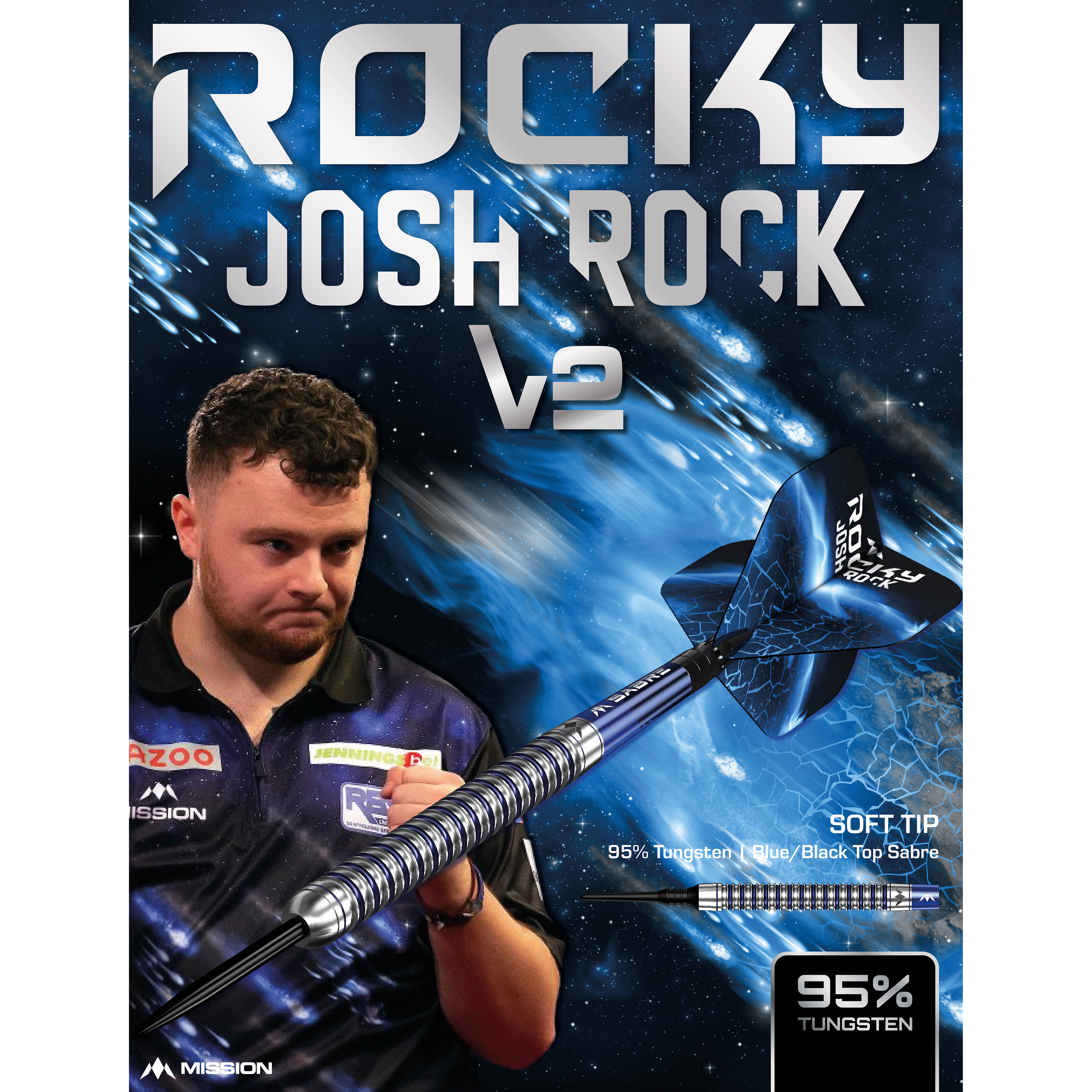 Mission - Josh Rock V2 - Softdart