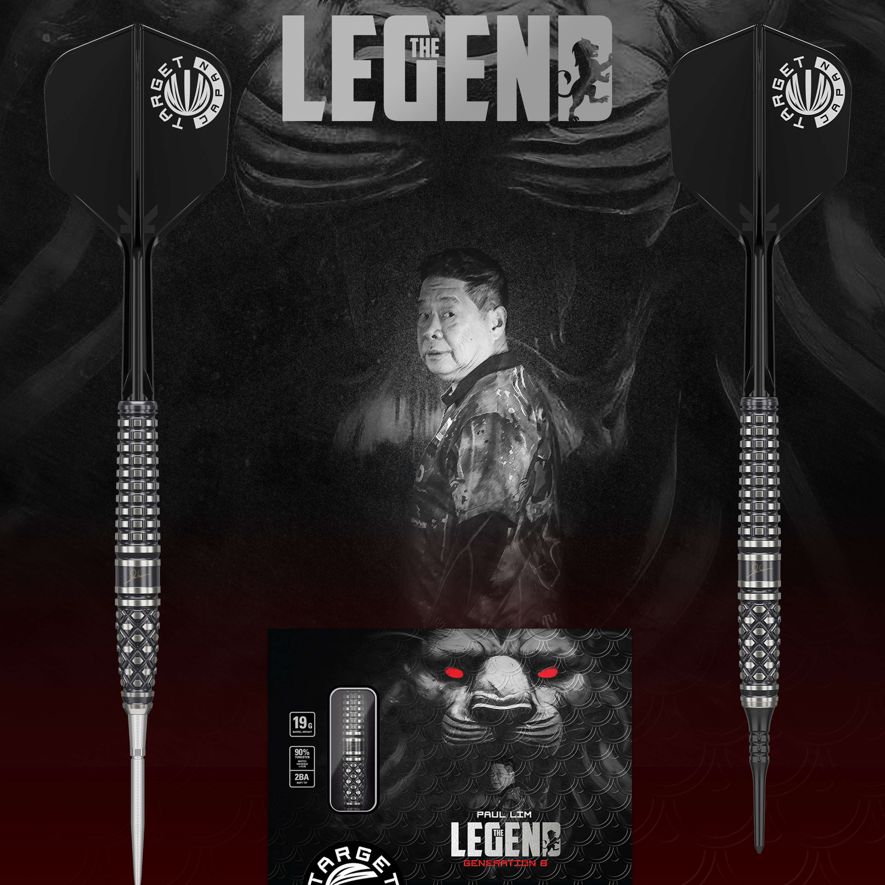 Target Japan - Paul Lim Gen 8 - Softdart