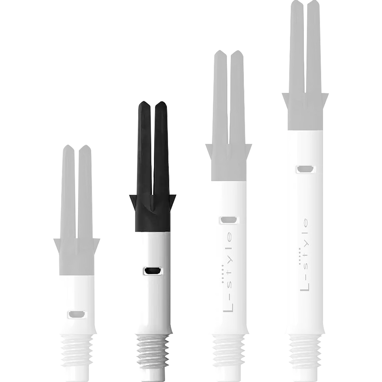 L-Style - Carbon Silent Straight Spinner - Weiß L-Style - Carbon Silent Straight Spinner - Weiß