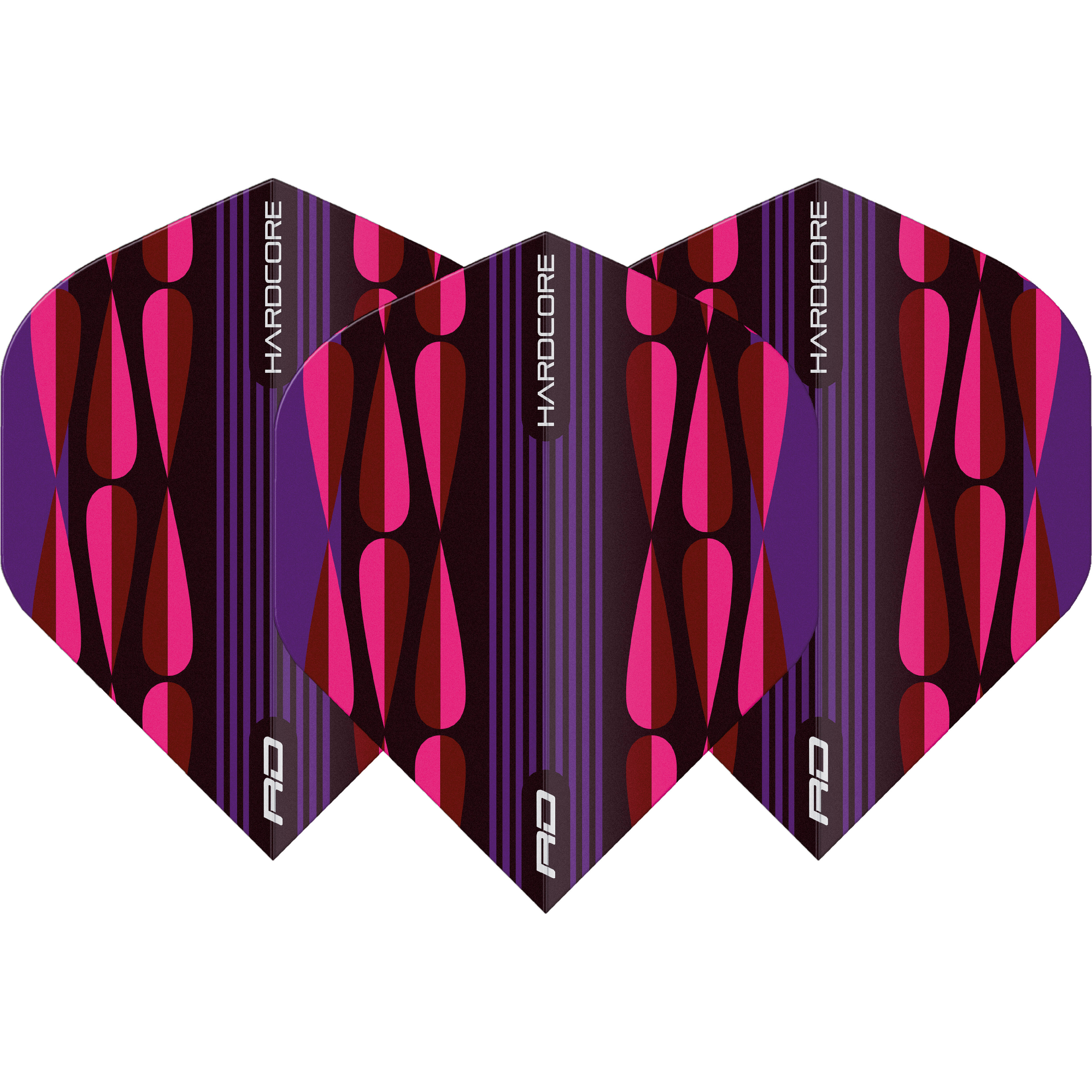 Red-Dragon-Hardcore-Radical-Teardrop-Flight-Standard-Pink Red Dragon - Hardcore Radical Teardrop Flight - Standard