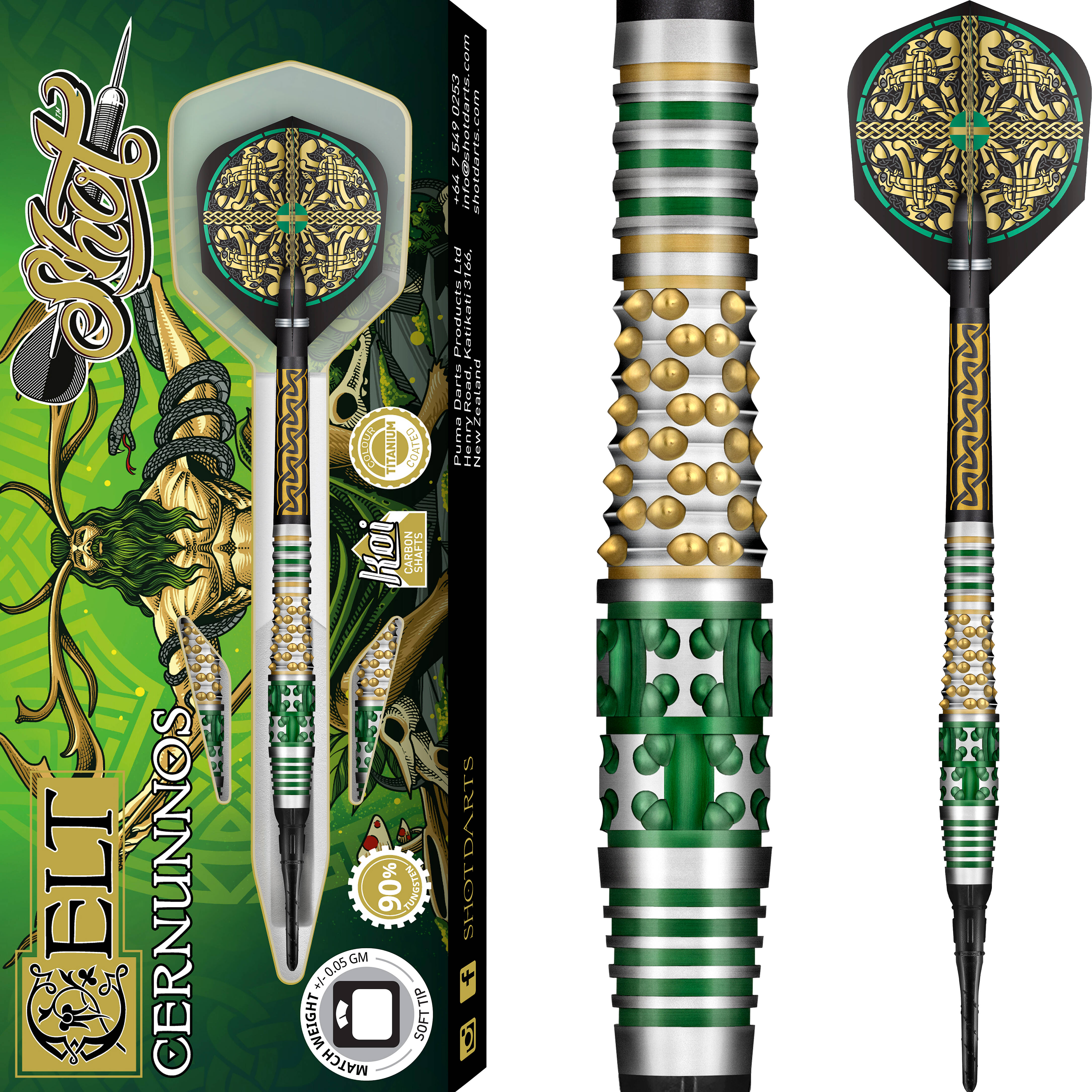 Shot-Celt-Cernunnos-Softdart-Collage Shot - Celt Cernunnos - Softdart