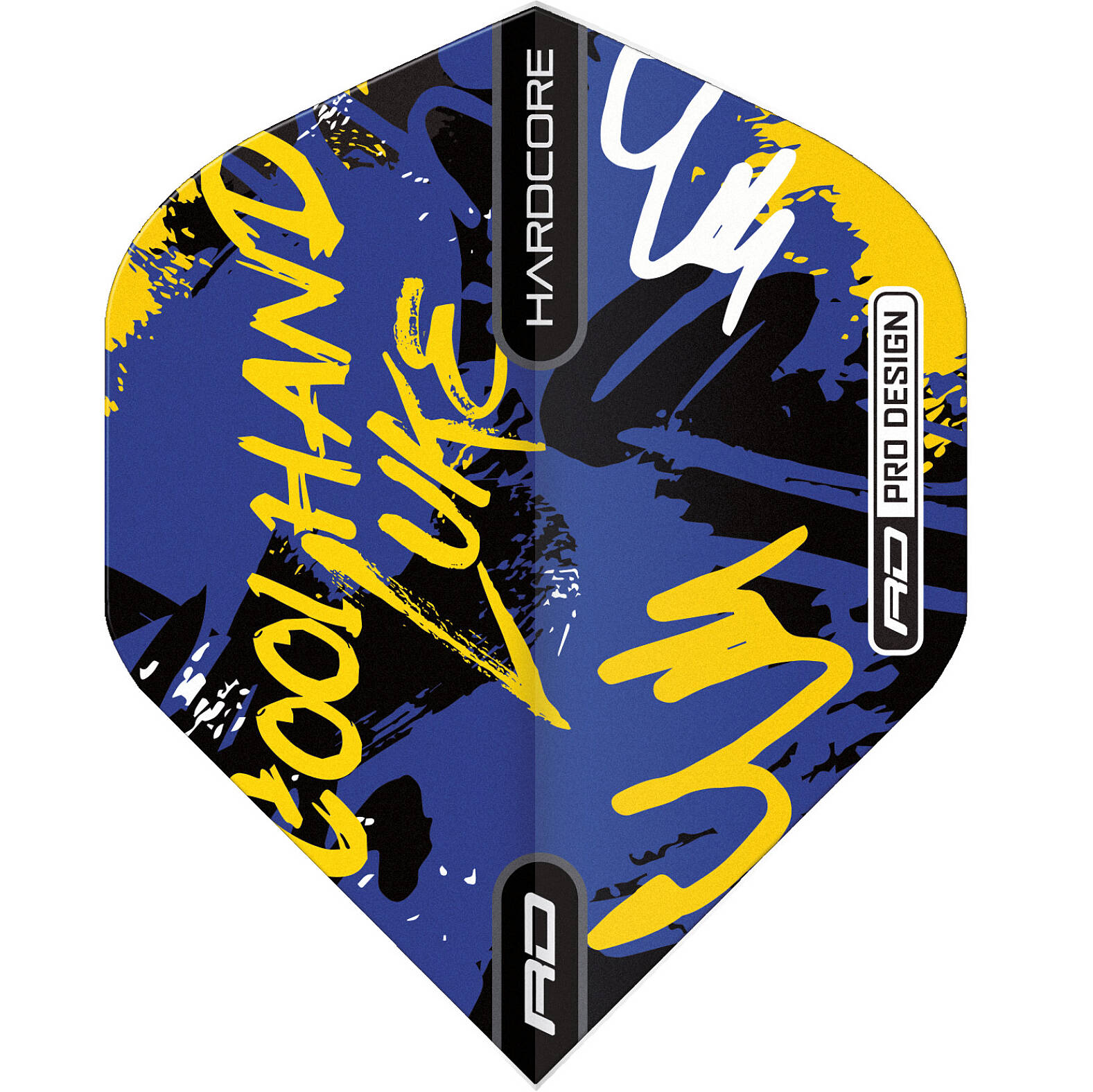 Red-Dragon-Hardcore-Luke-Humphries-Graffiti-Flight-Standard-Blau Red Dragon - Pro Design Luke Humphries Flight - Standard