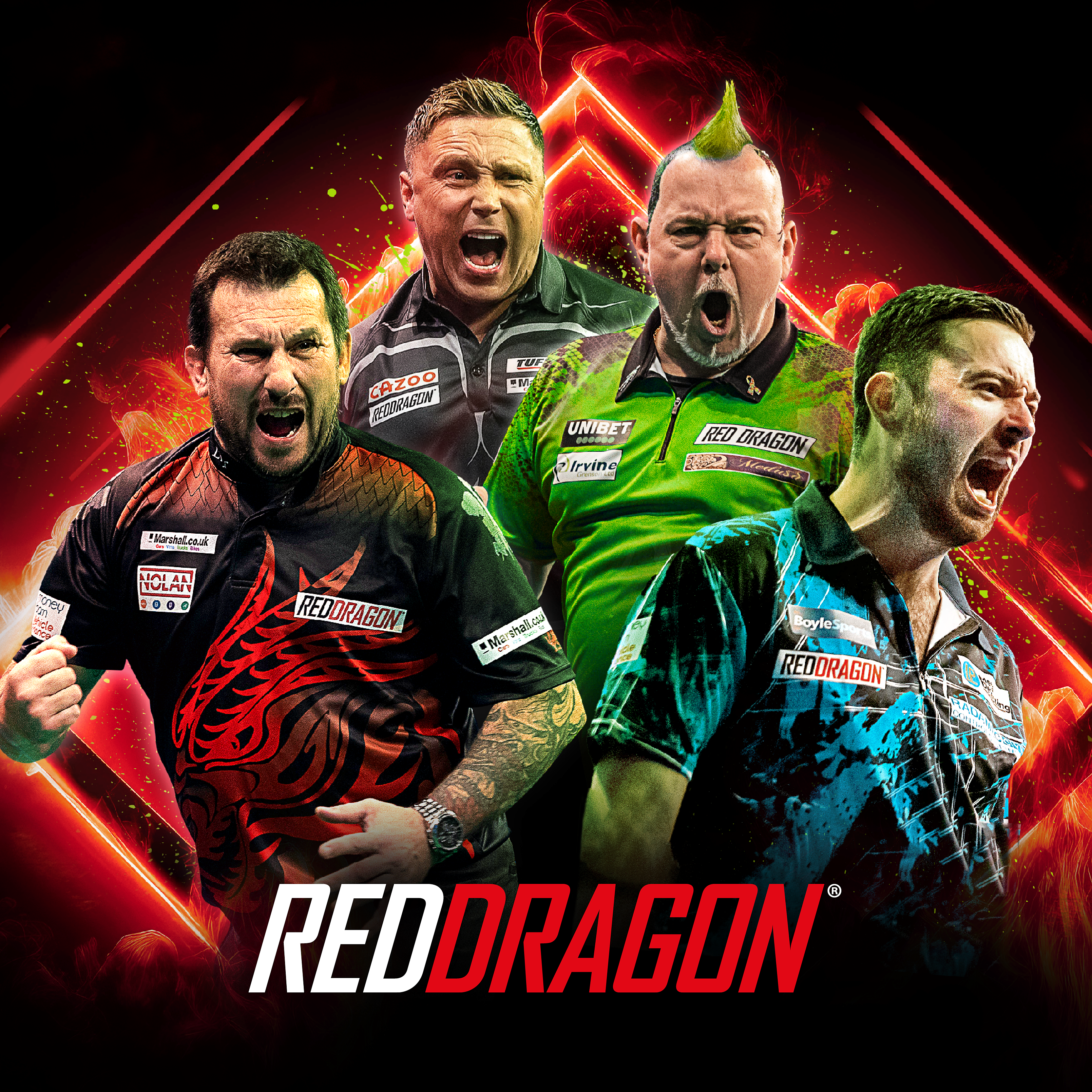 Red Dragon - Super Tour Case Red Dragon - Super Tour Case