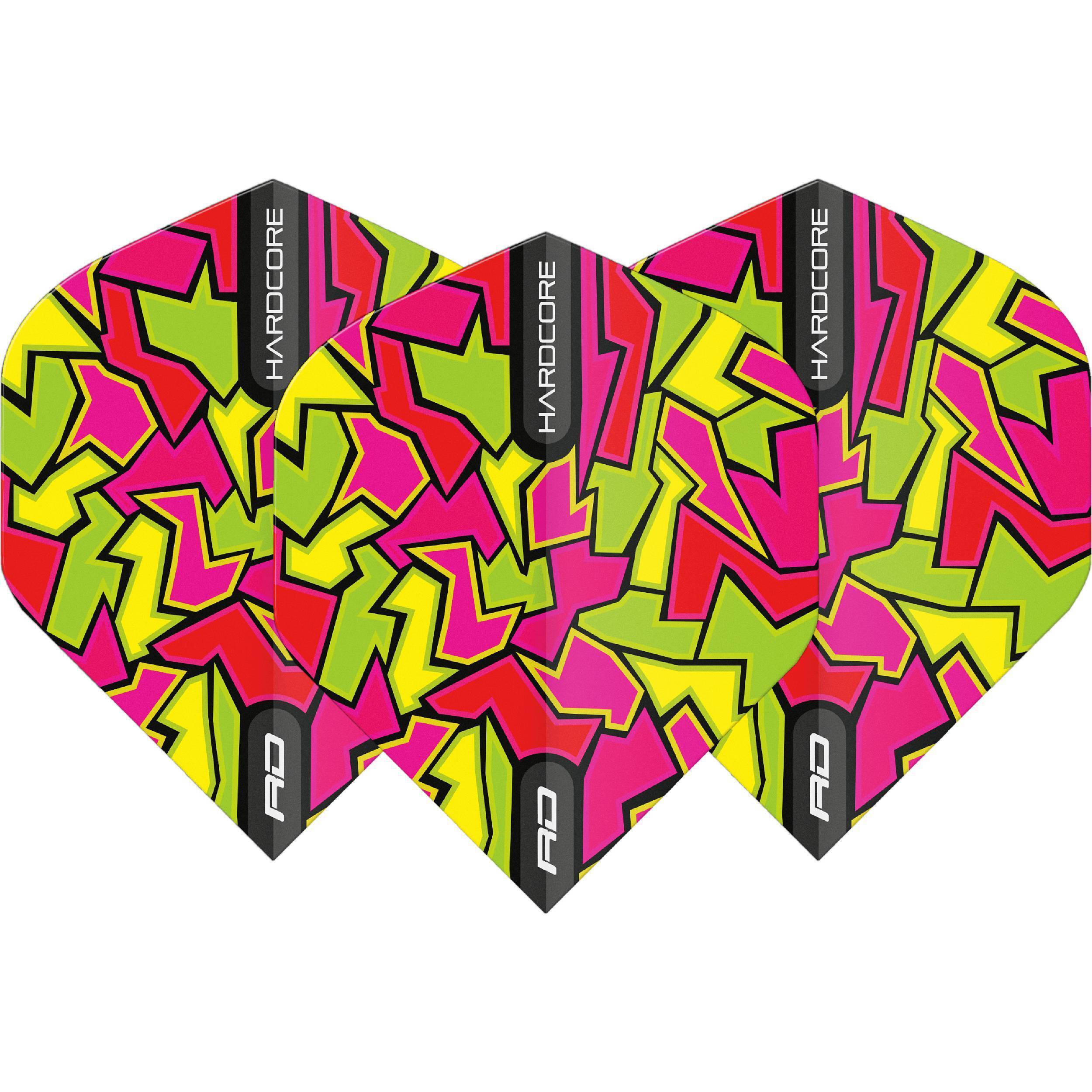 Red-Dragon-Hardcore-Radical-Crackle-Flight-Standard-Rot Kunst, Dynamit, Waffe