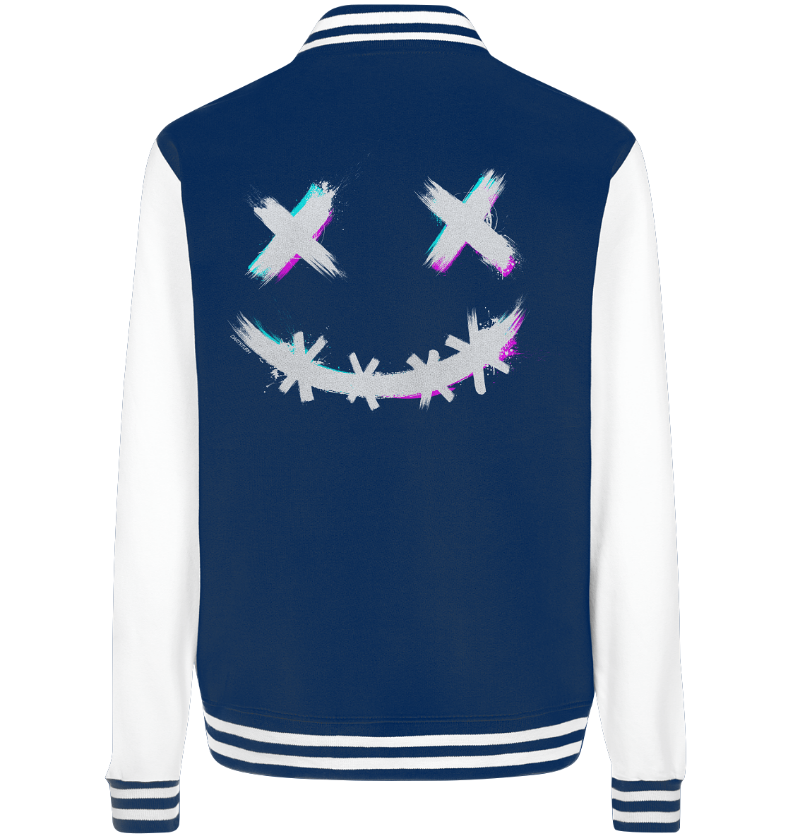 DartSturm - Scary Smile - Weiß - College Jacket DartSturm - Scary Smile - Weiß - College Jacket