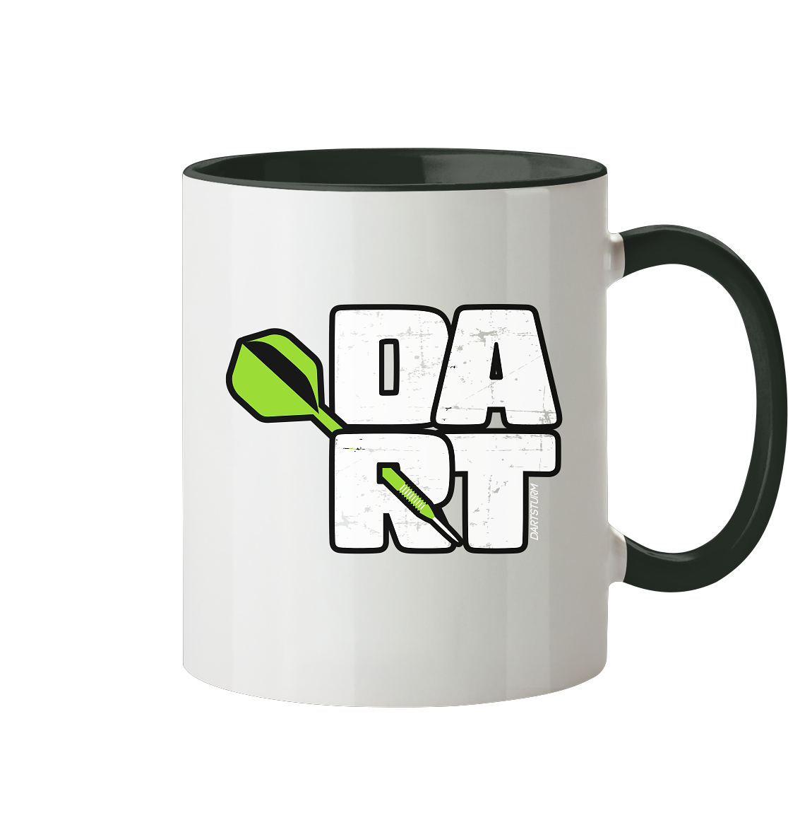 DartSturm - Dart - Tasse zweifarbig DartSturm - Dart - Tasse zweifarbig