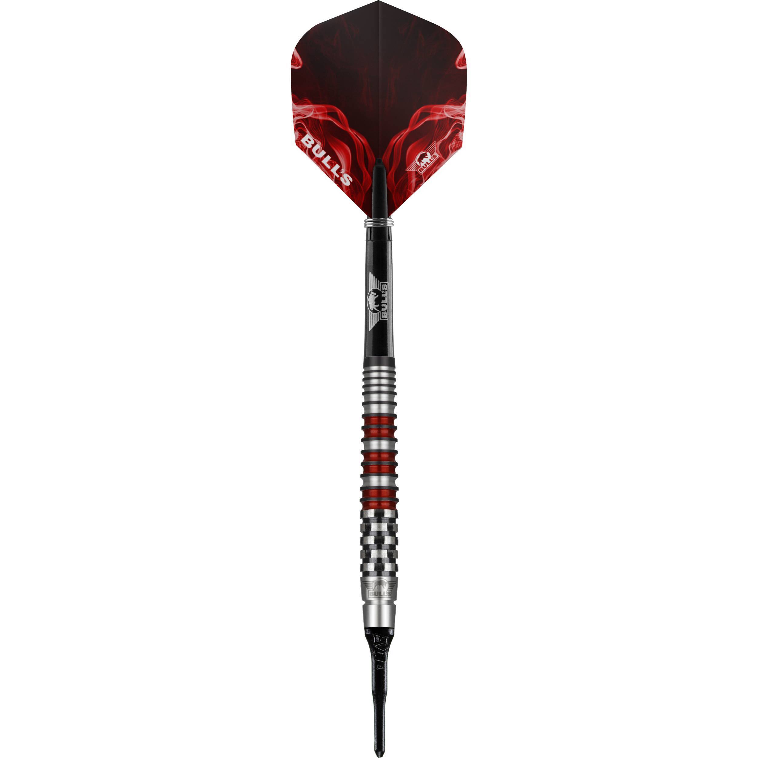 Bull-s-NL-Smoke-Red-Typ-A-Softdart Bull's NL - Smoke Red Typ A - Softdart