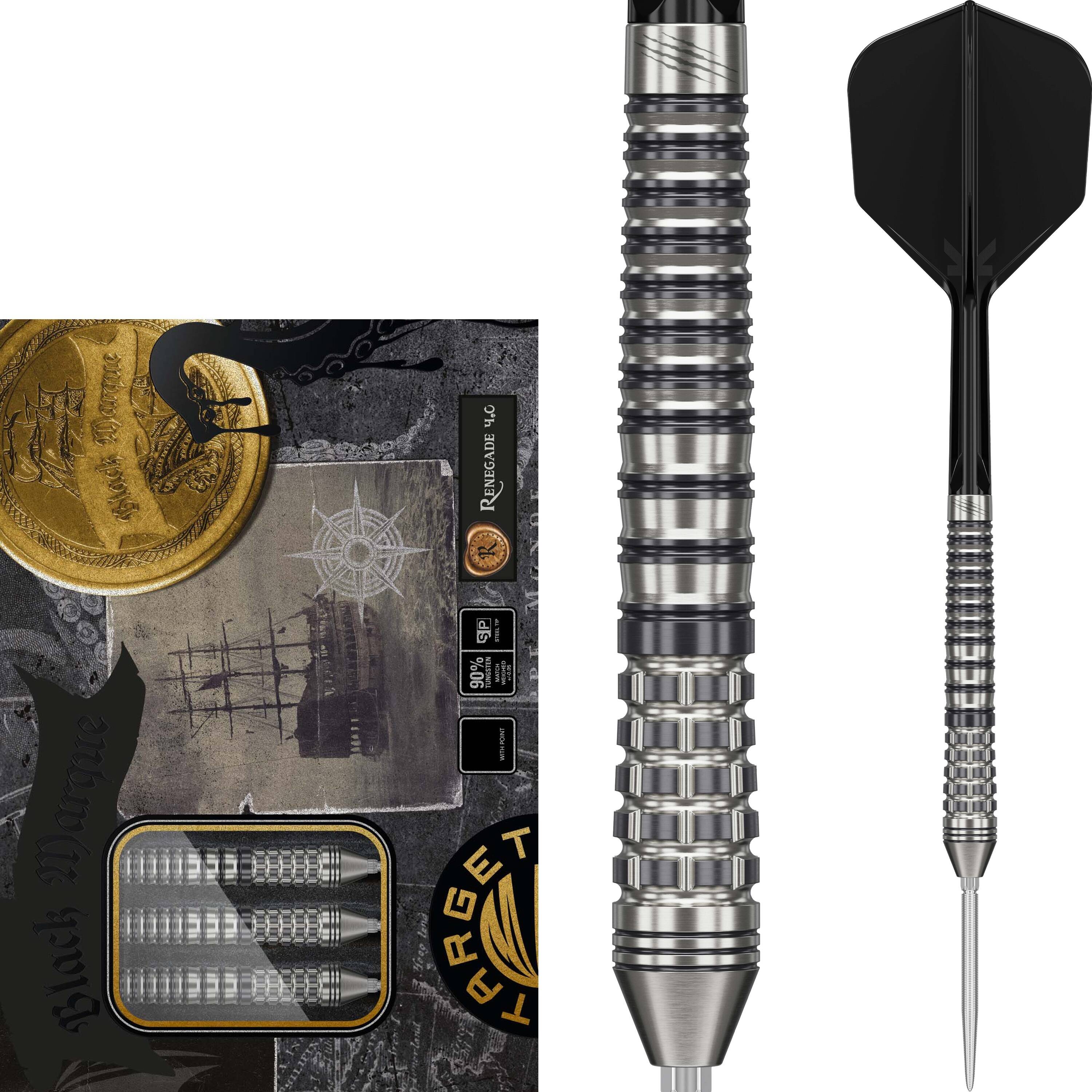 Target Japan - Swiss Point - Black Marque Renegade 4.0 - Steeldart Target Japan - Swiss Point - Black Marque Renegade 4.0 - Steeldart