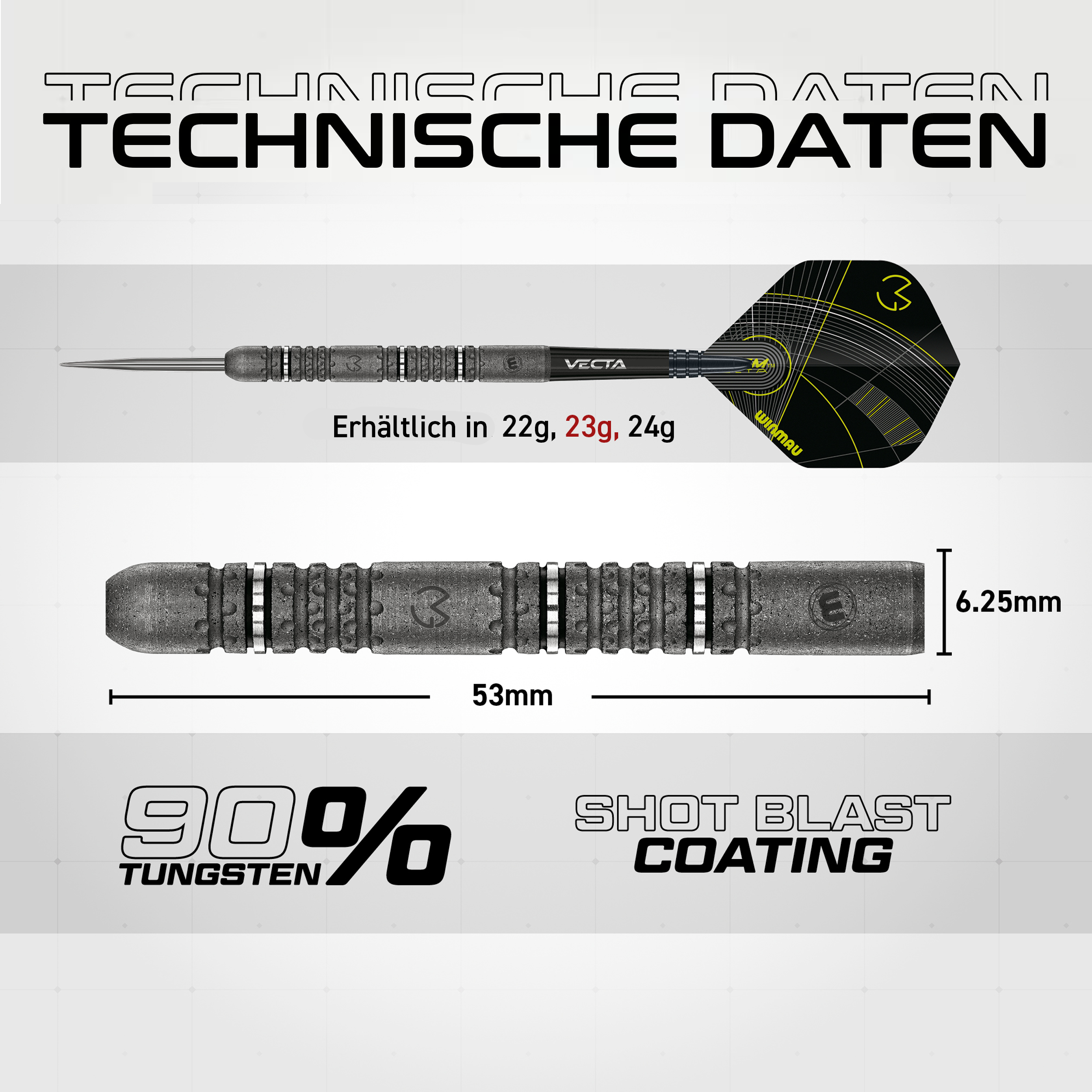 Winmau - Michael van Gerwen Signature Edition - Steeldart