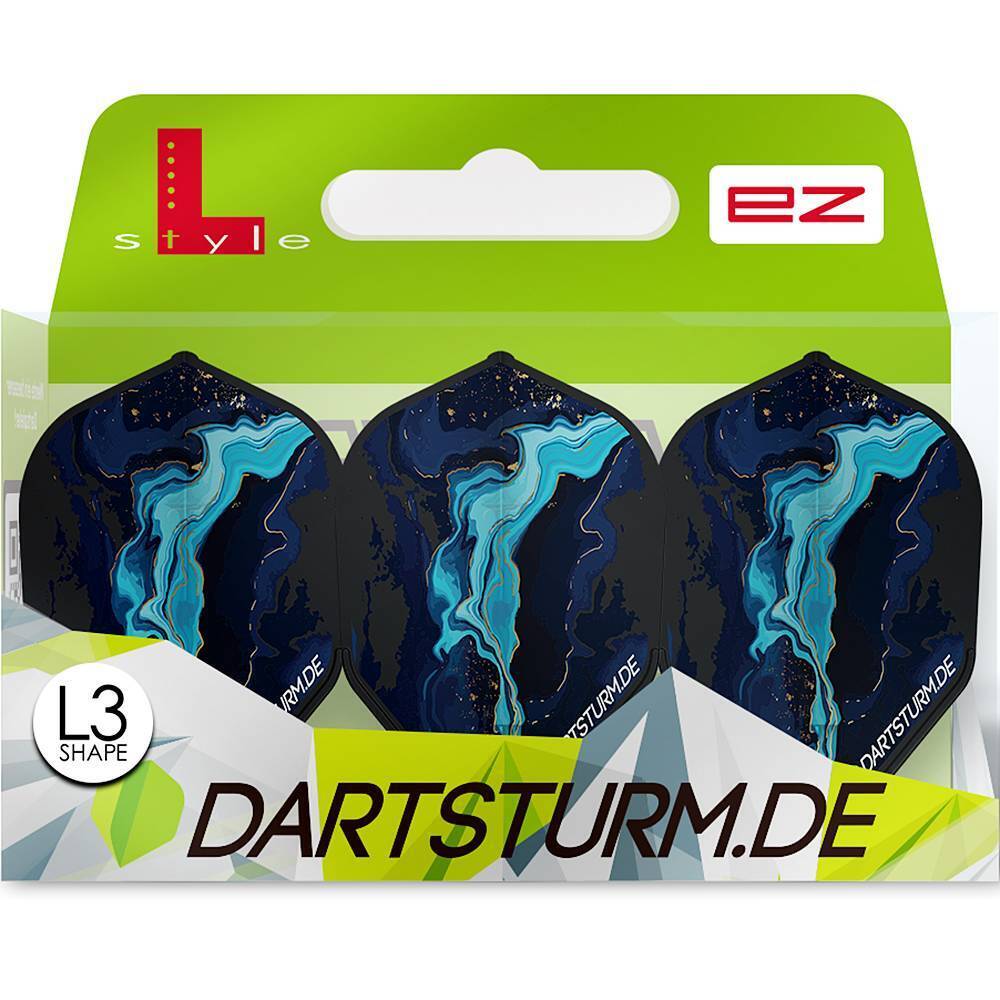 L-Style-Champagne-Flight-EZ-Blue-Ocean-Shape-Verpackung L-Style - Champagne Flight EZ - Blue Ocean - Shape