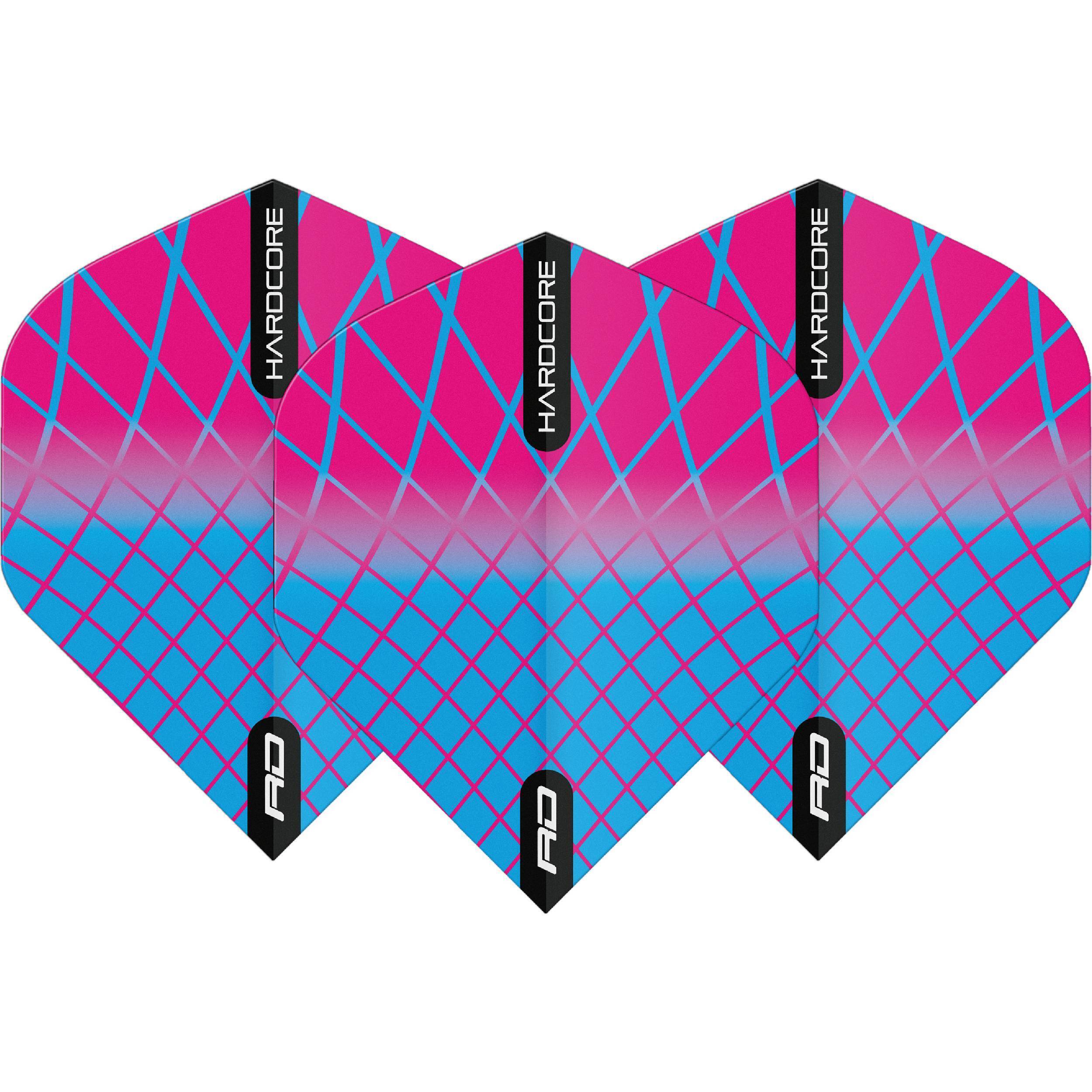 Red-Dragon-Hardcore-Radical-2022-Flight-Standard-Harlequin Red Dragon - Hardcore Radical 2022 Flight - Standard