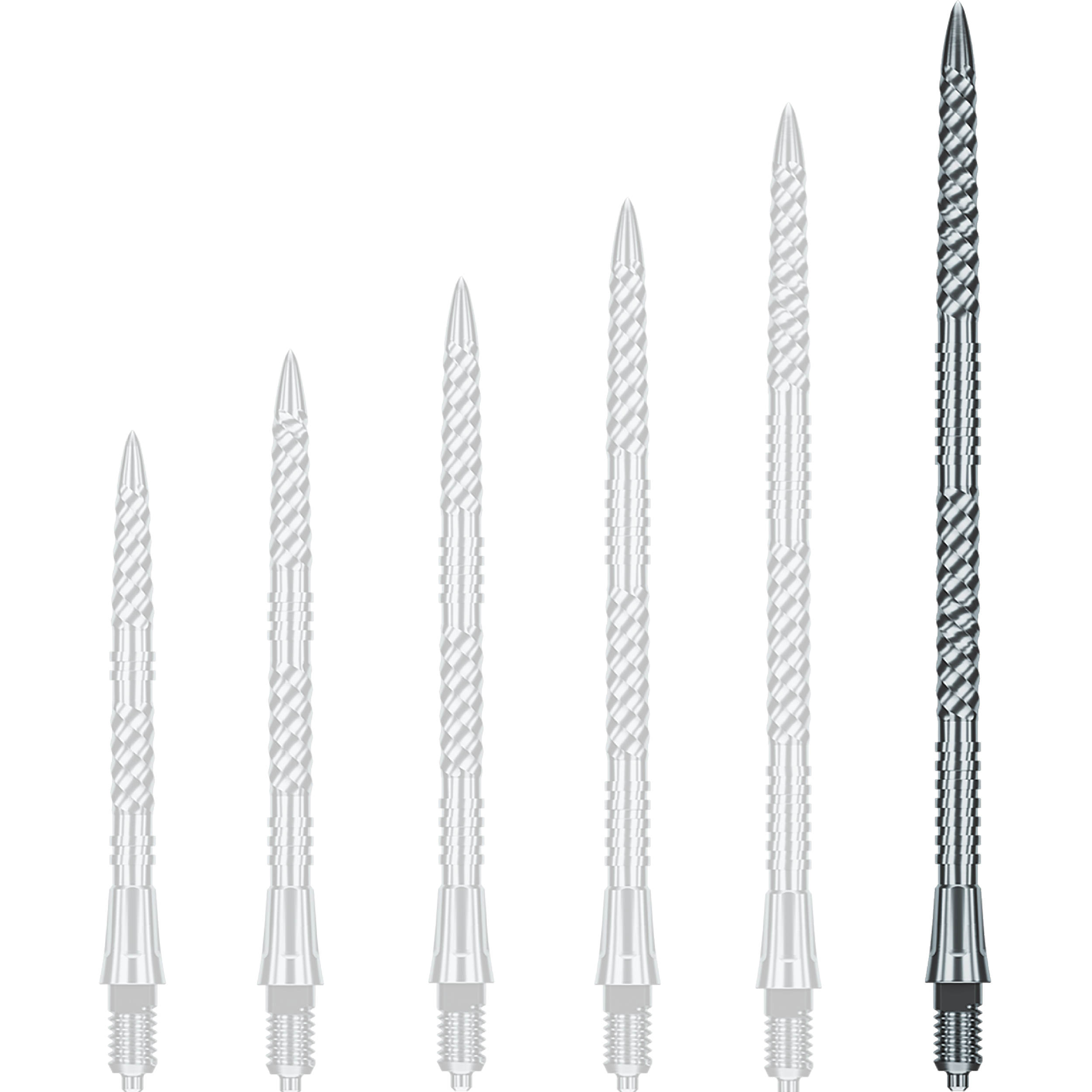 Caliburn - EZ-EVO Helix Groove - Silber