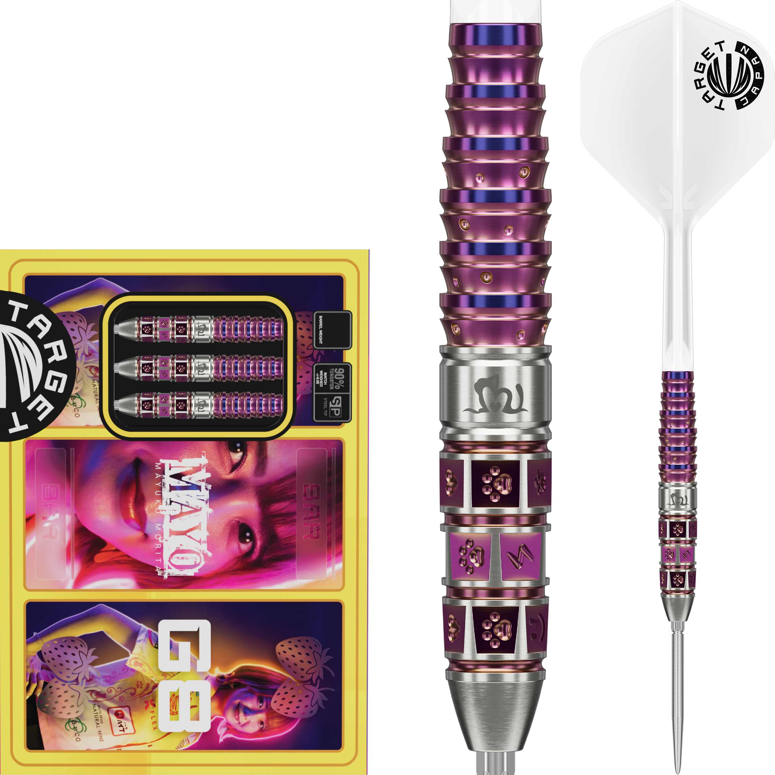 Target Japan - Swiss Point - Mayuko Morita GEN 8 - Steeldart Target Japan - Swiss Point - Mayuko Morita GEN 8 - Steeldart