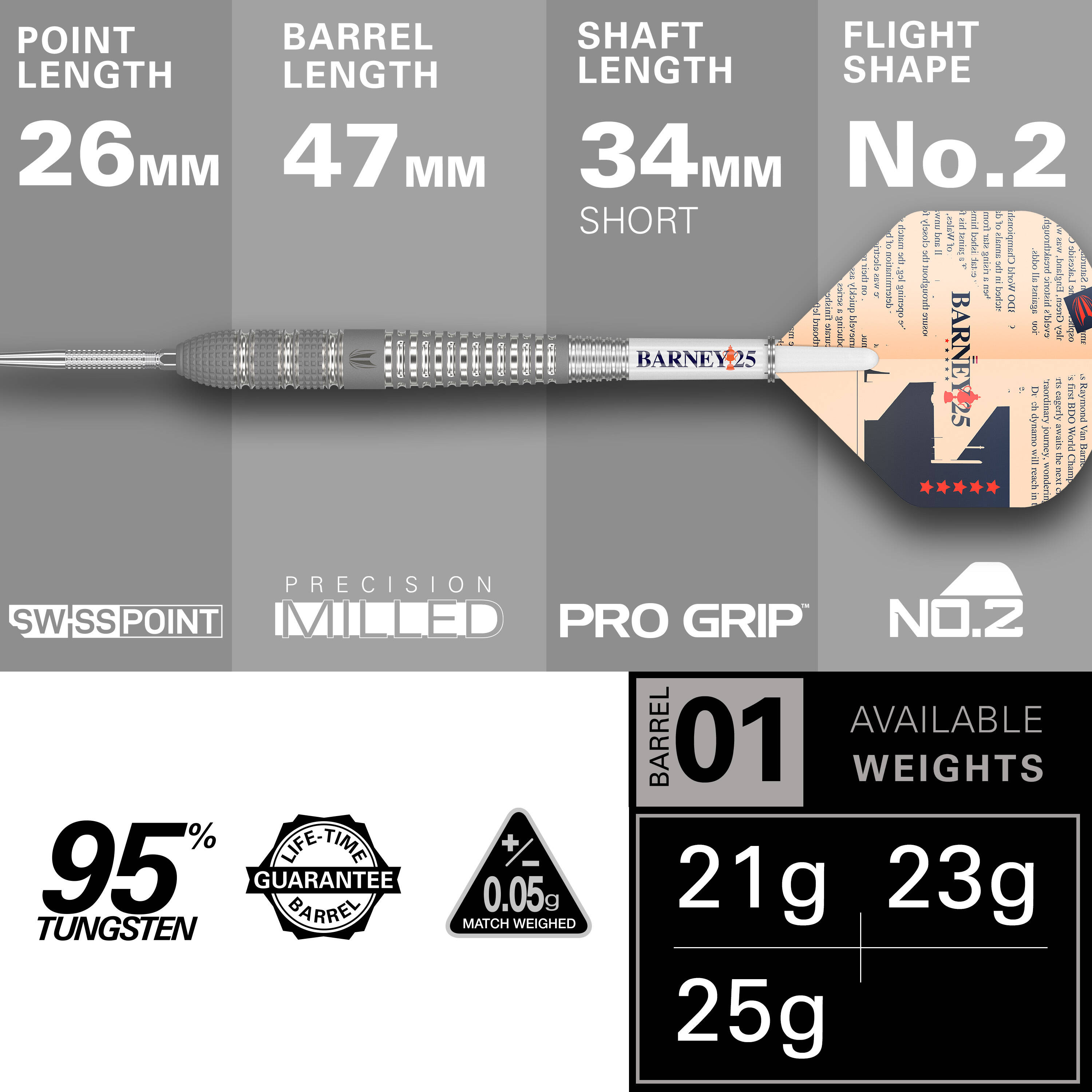 Target - Swiss Point - Raymond van Barneveld 25 95% - Steeldart Target - Swiss Point - Raymond van Barneveld 25 95% - Steeldart