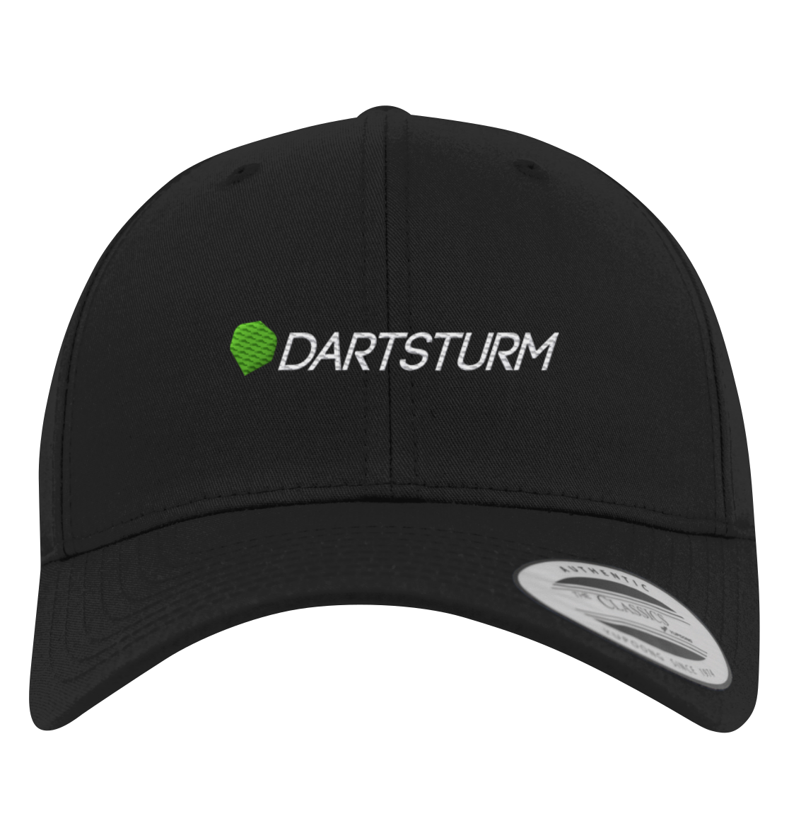 DartSturm - Logo Weiß Baseball Cap
