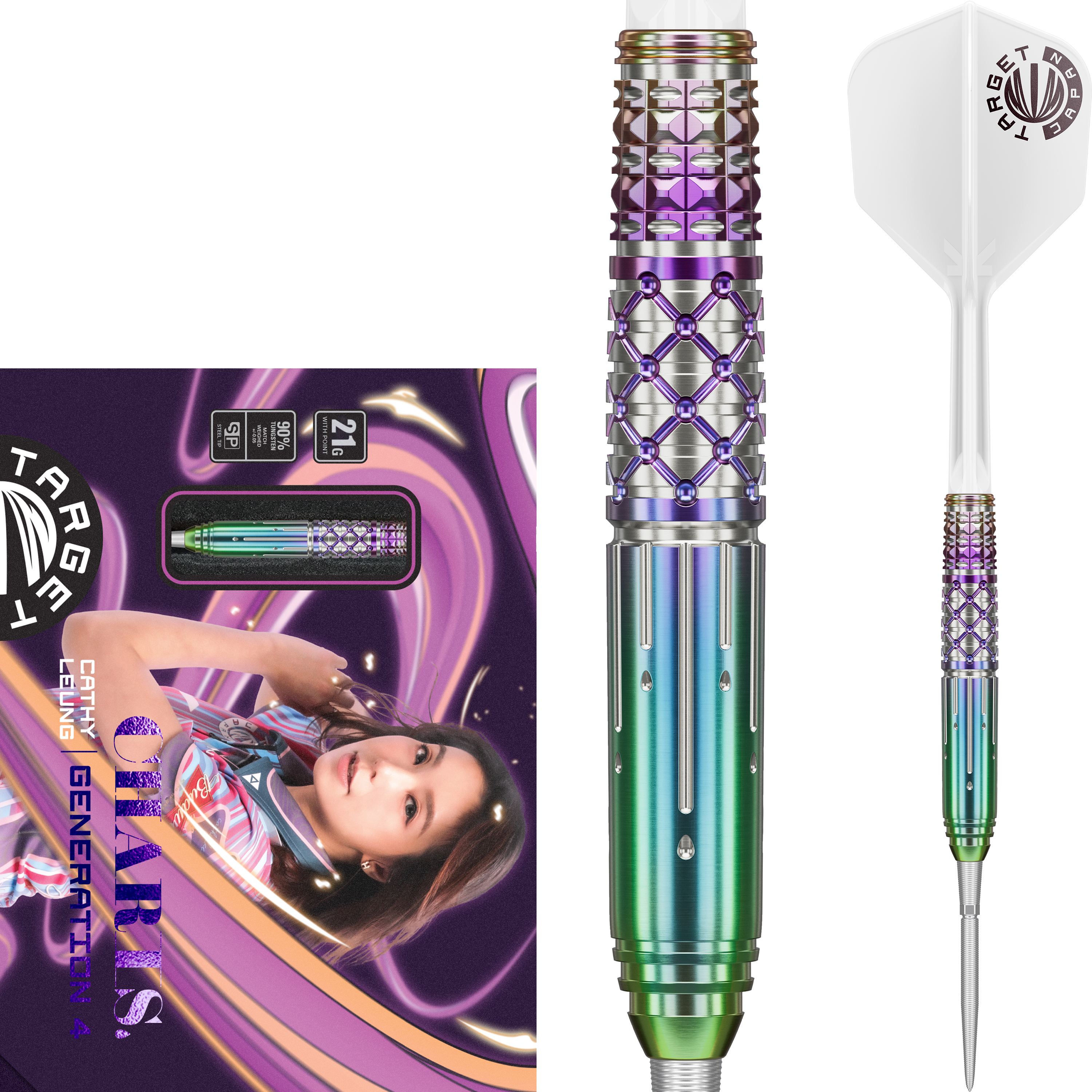 Target Japan - Swiss Point - Cathy Leung GEN 4 - Steeldart Target Japan - Swiss Point - Cathy Leung GEN 4 - Steeldart