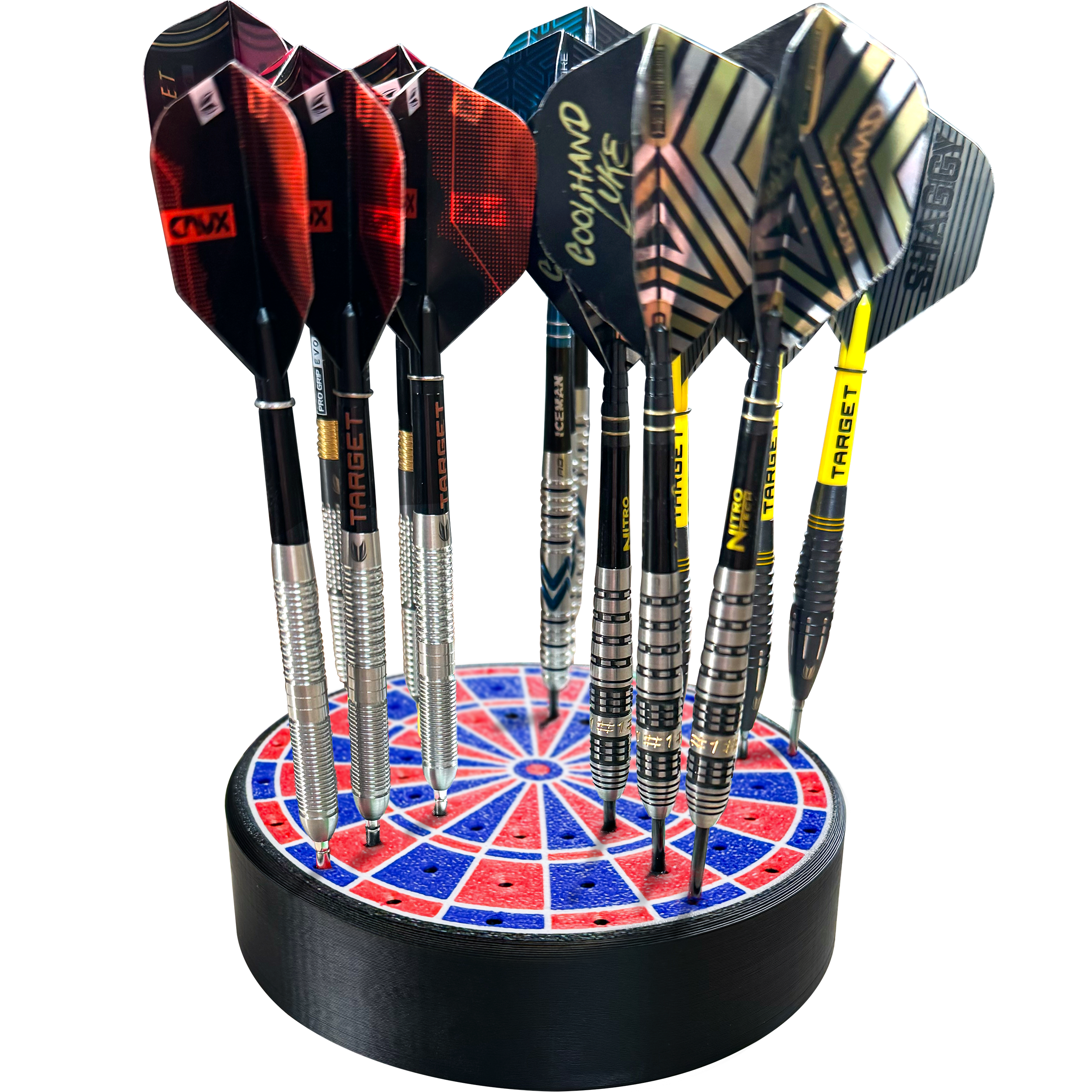 DartSturm - 3D Dartboard Dartständer - 60-Fach DartSturm - 3D Dartboard Dartständer - 60-Fach