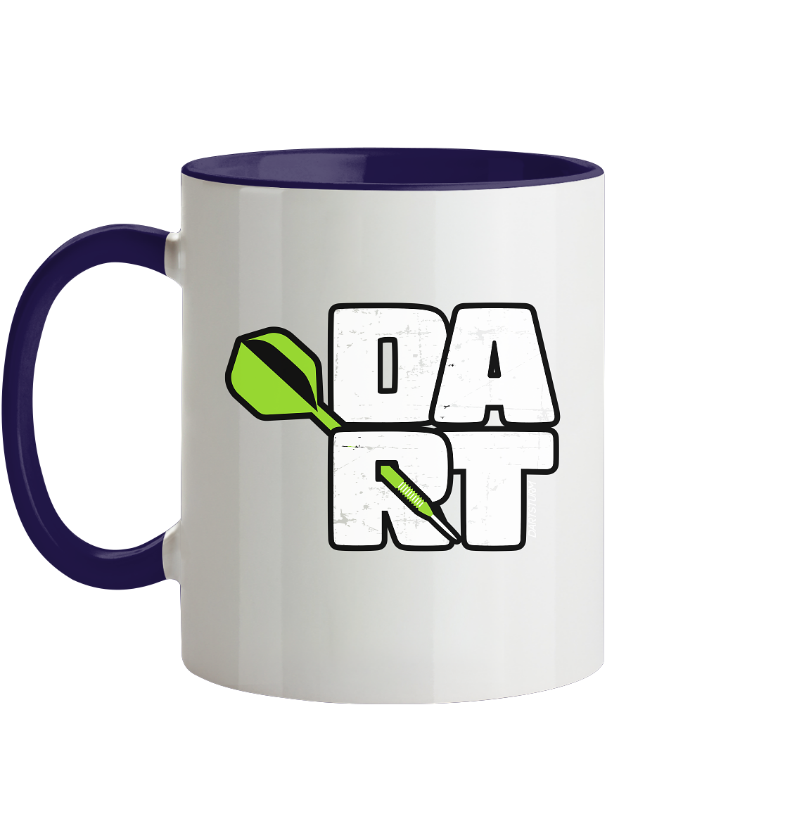 DartSturm - Dart - Tasse zweifarbig DartSturm - Dart - Tasse zweifarbig