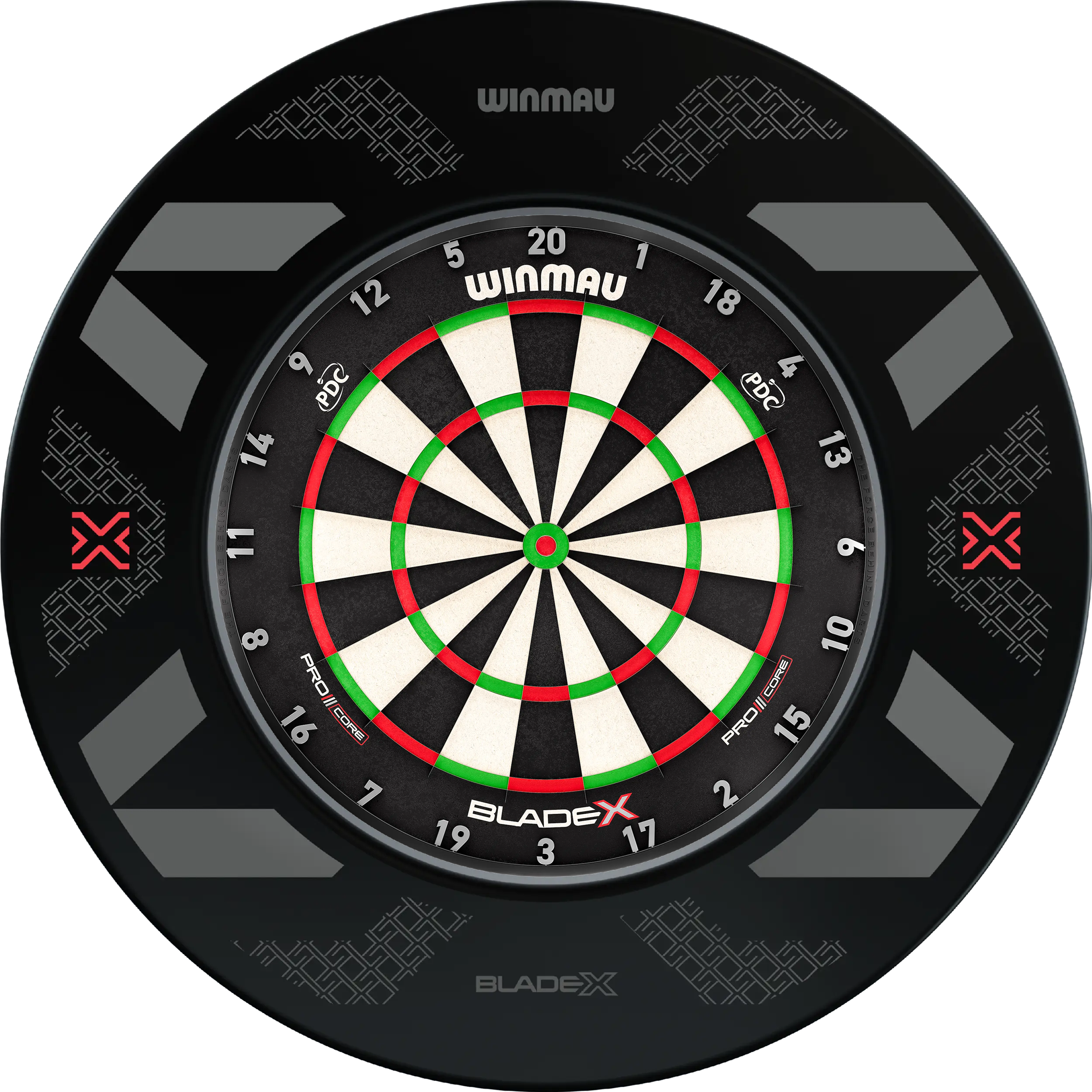 Winmau - Blade X Dartboard + Surround