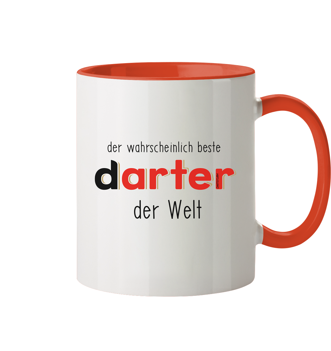 DartSturm - Der wahrscheinlich beste darter der Welt Schwarz - Tasse zweifarbig DartSturm - Der wahrscheinlich beste darter der Welt Schwarz - Tasse zweifarbig