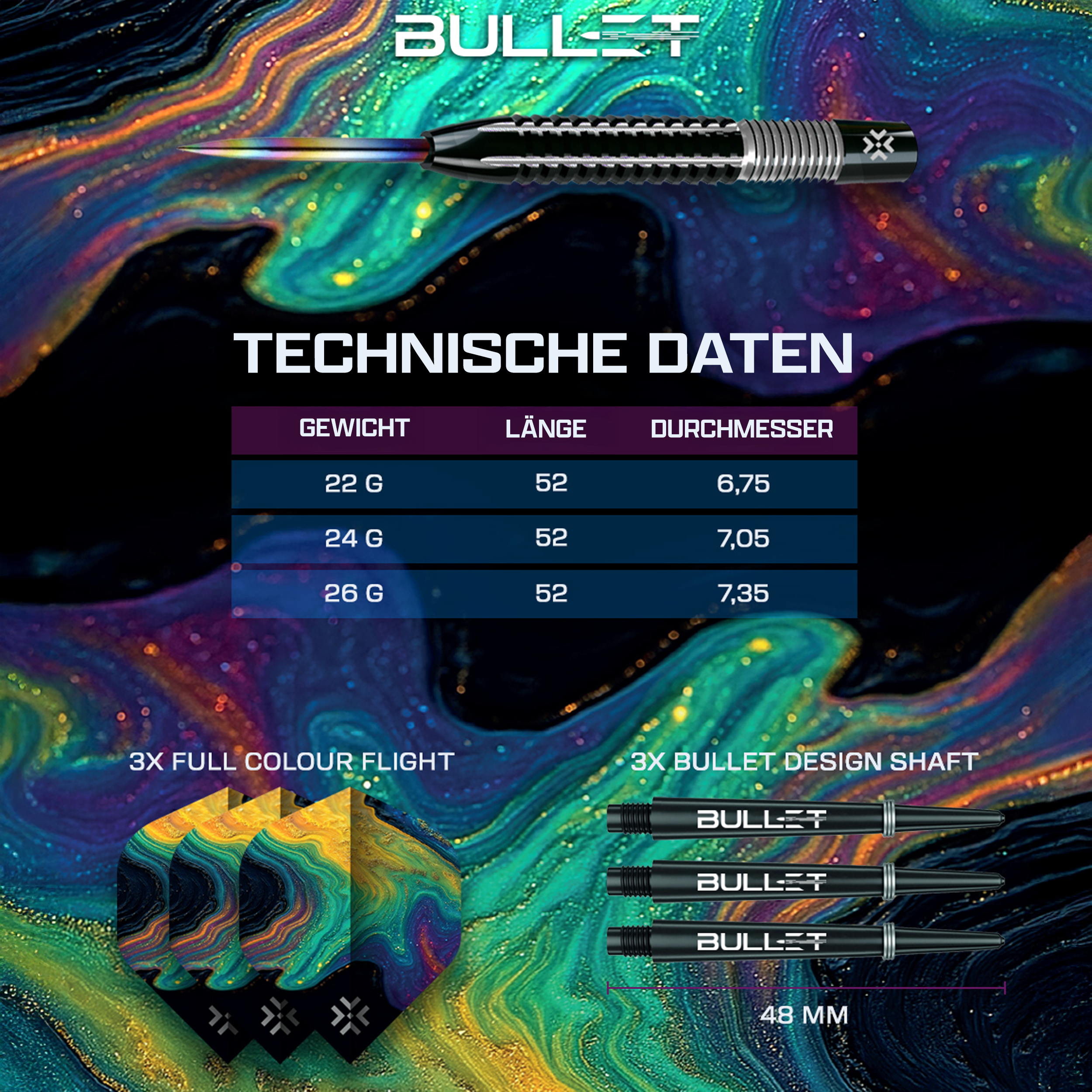 Bullet - Diesel - Steeldart Bullet - Diesel - Steeldart