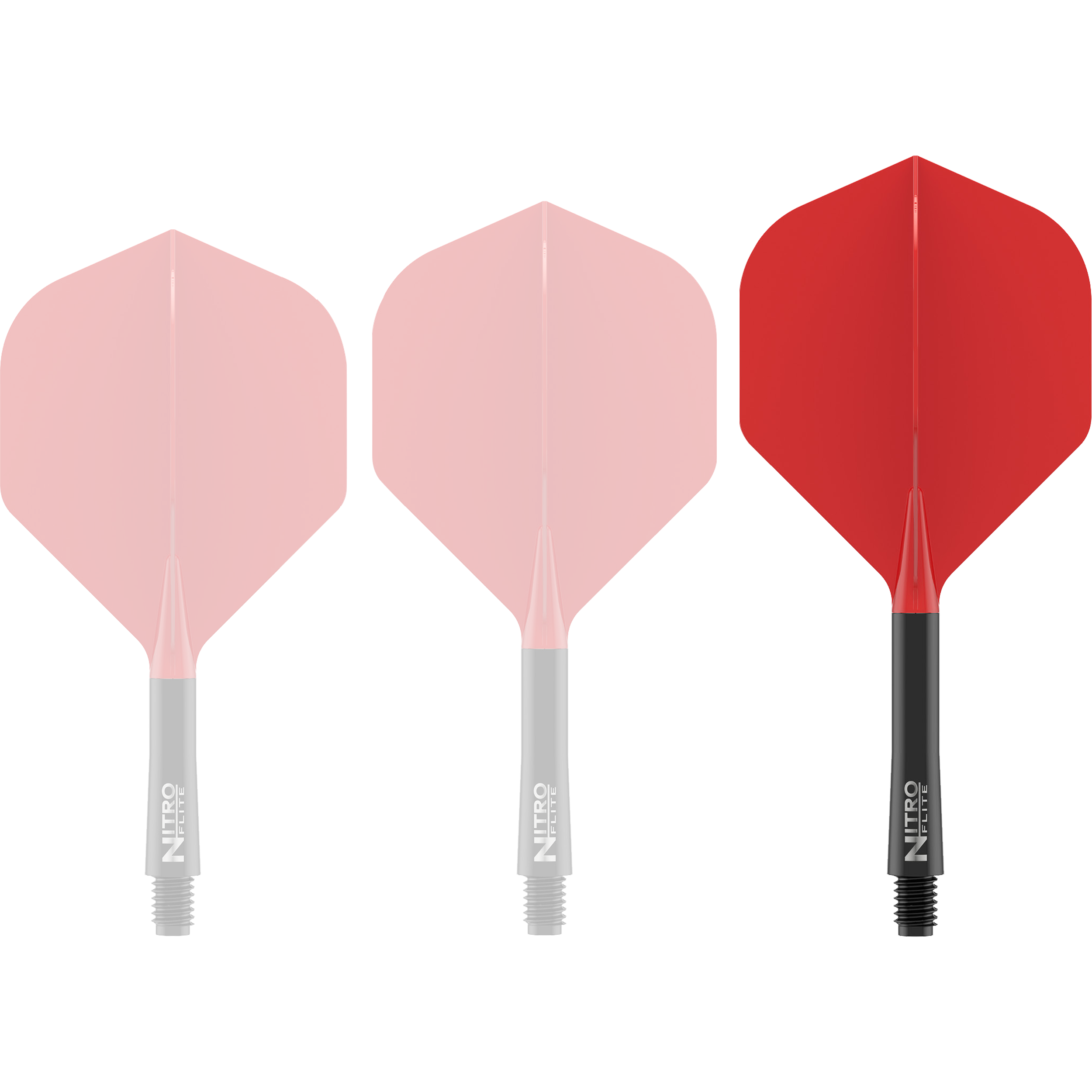 Red Dragon - Nitro Flite Flight Schwarz - Rot