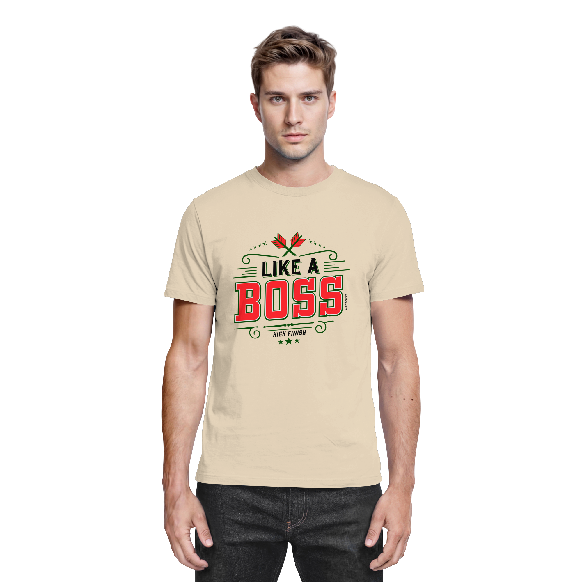DartSturm - Like a Boss Red - Premium Shirt