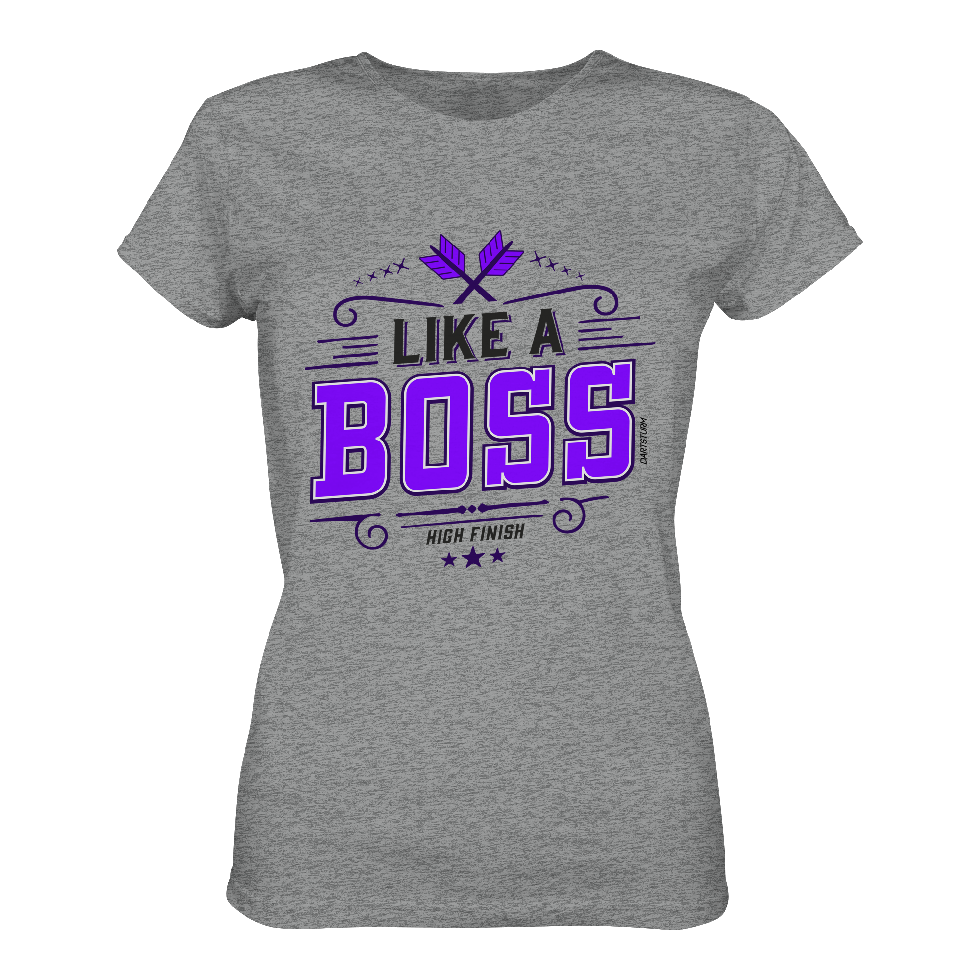 DartSturm - Like a Boss Purple - Ladies Premium Shirt