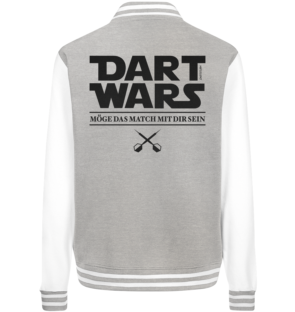 DartSturm - Dart Wars Schwarz - College Jacket DartSturm - Dart Wars Schwarz - College Jacket