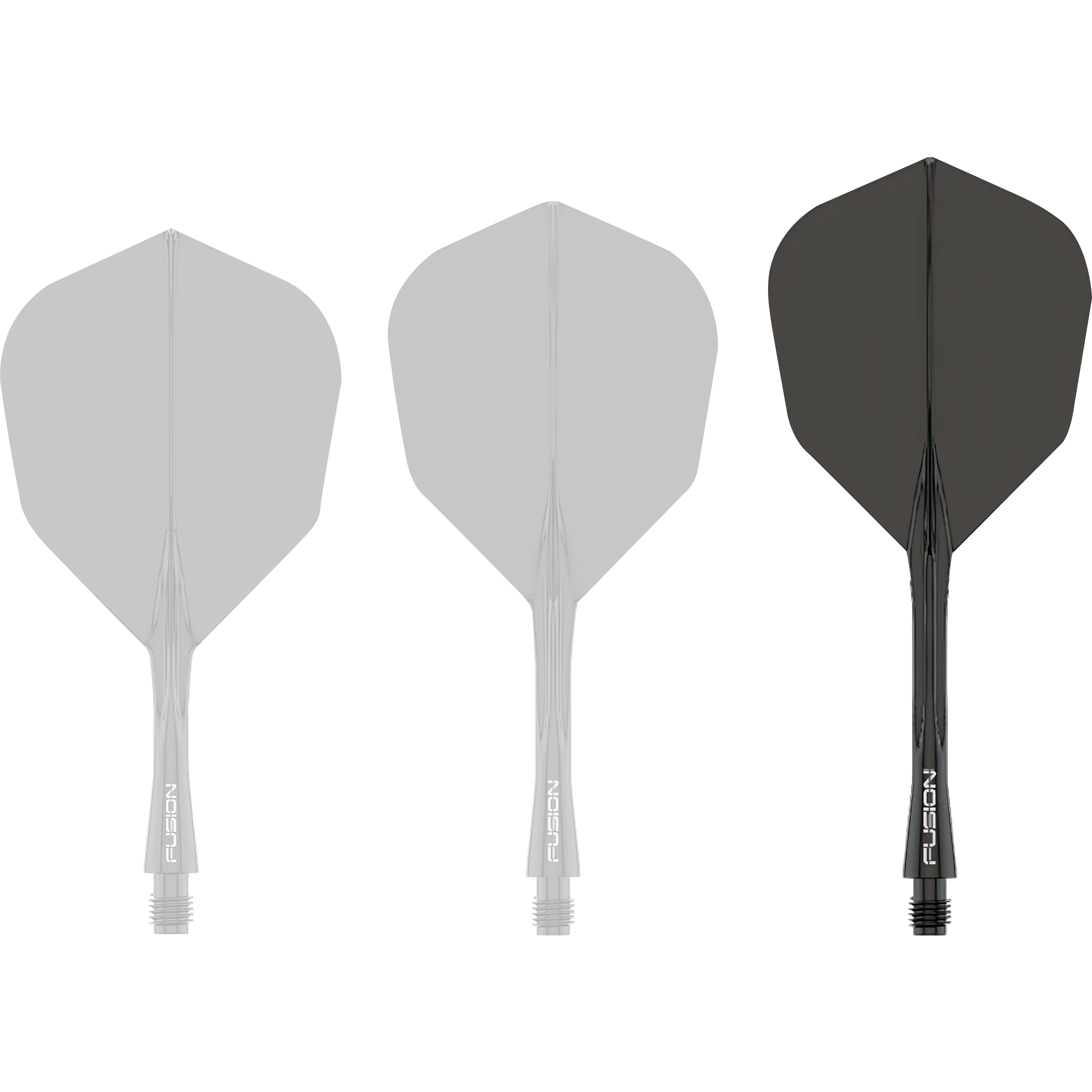 Winmau - Fusion Flightsystem Schwarz - No6