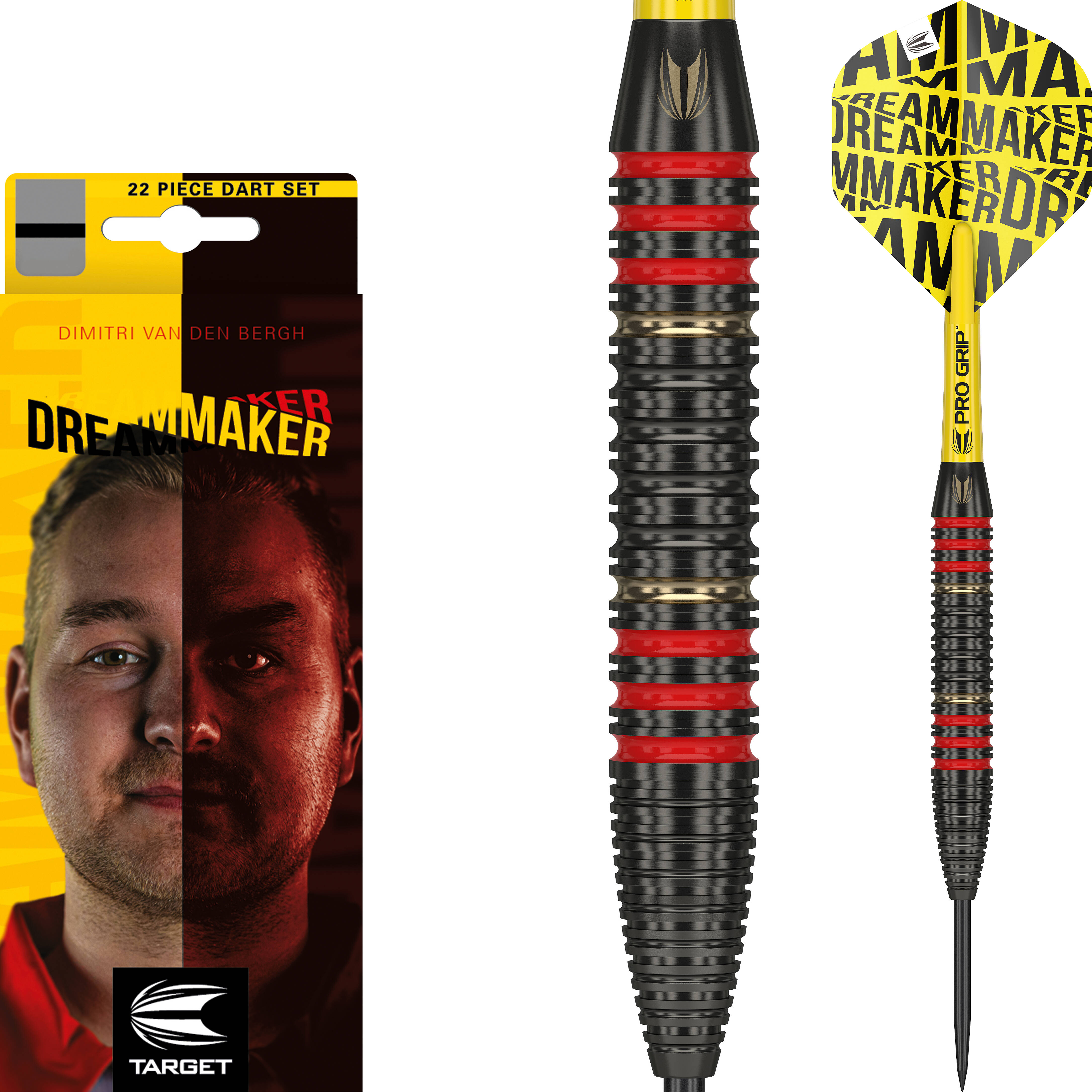 Target-Dimitri-van-den-Bergh-Brass-Steeldart-Collage Target - Dimitri van den Bergh Brass - Steeldart