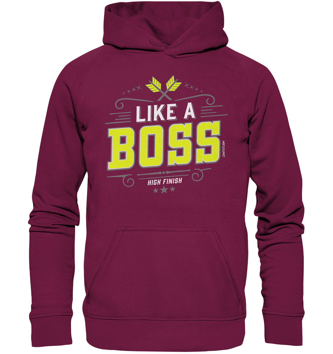 DartSturm - Like a Boss Yellow - Basic Unisex Hoodie DartSturm - Like a Boss Yellow - Basic Unisex Hoodie