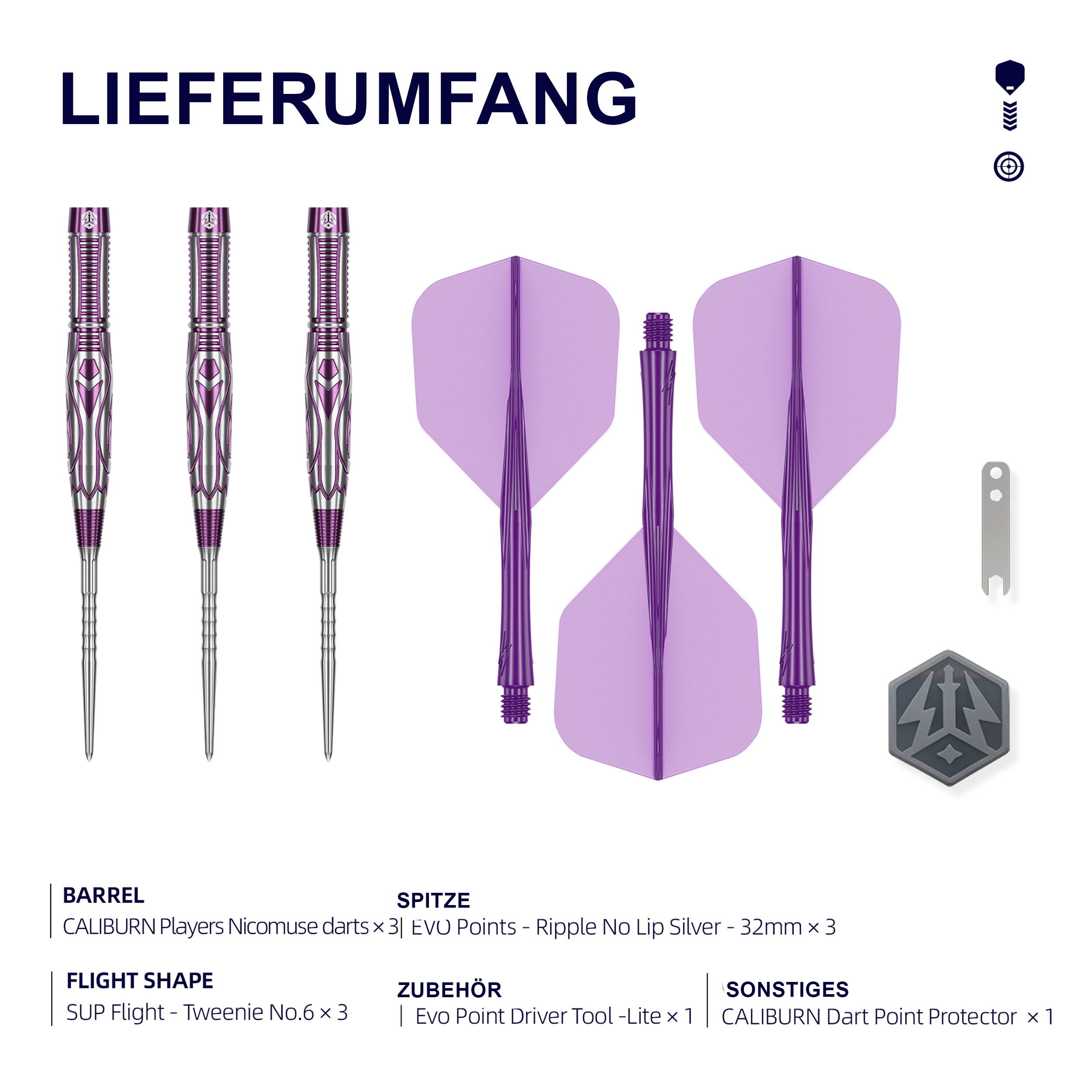 Caliburn - EVO Awakening Nicomuse - Steeldart Caliburn - EVO Awakening Nicomuse - Steeldart